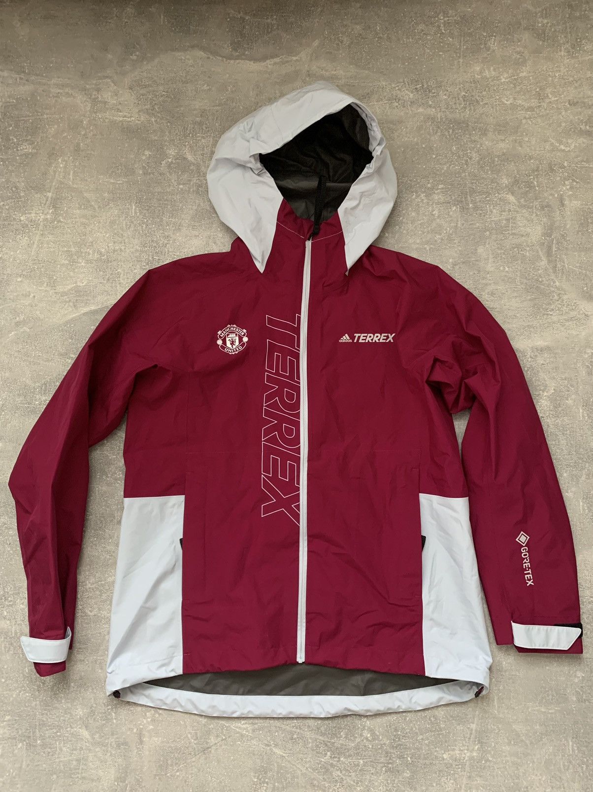 Adidas Goretex Adidas GoreTex Jacket Manchester United Grailed