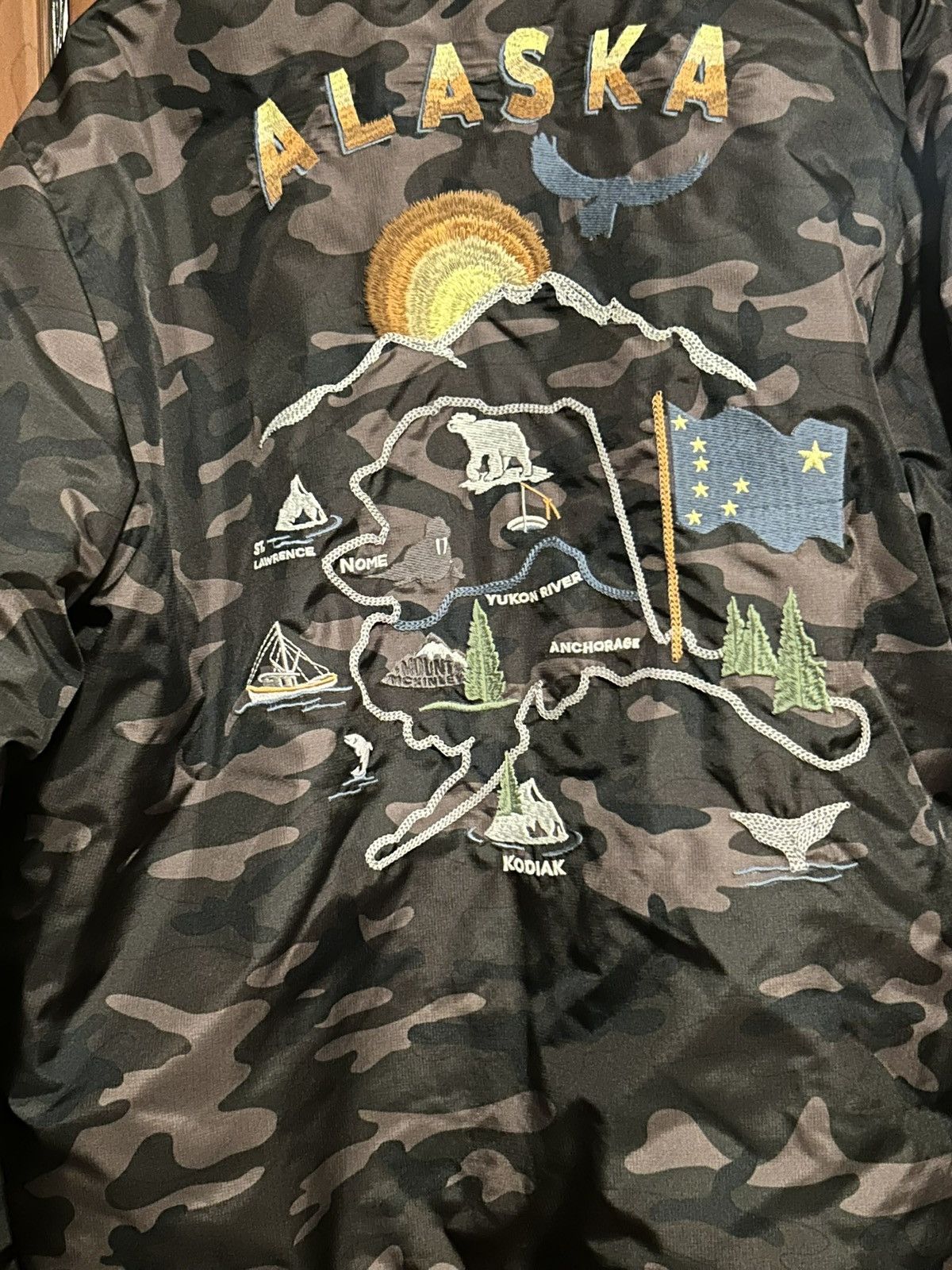 Gap Gap Limited Edition Reversible Camo Bomber Jacket Size US L / EU 52-54 / 3 - 7 Thumbnail