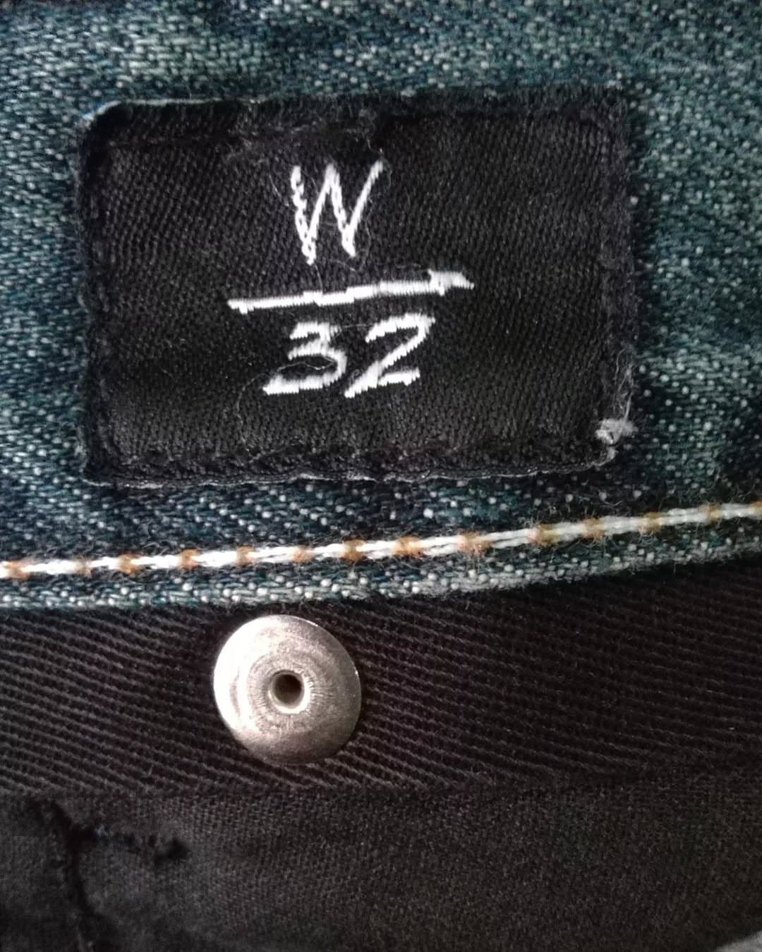 Billabong Billabong Rhyme Low Waist Punk Faded W/ Belt Denim Jeans Size US 33 - 5 Thumbnail