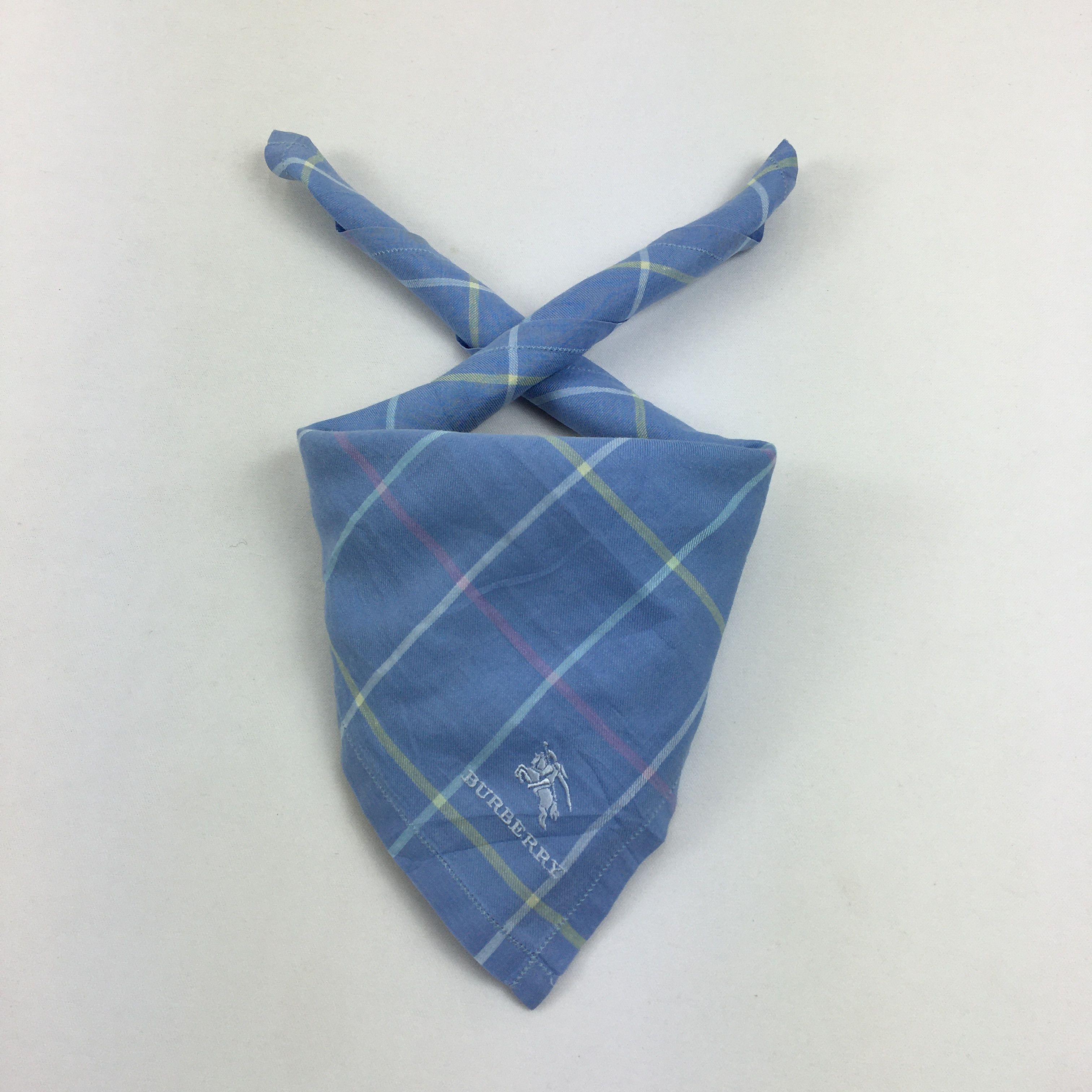 Japanese Brand Vintage Burberry Handkerchief Neckerchief Bandana Size ONE SIZE - 1 Thumbnail