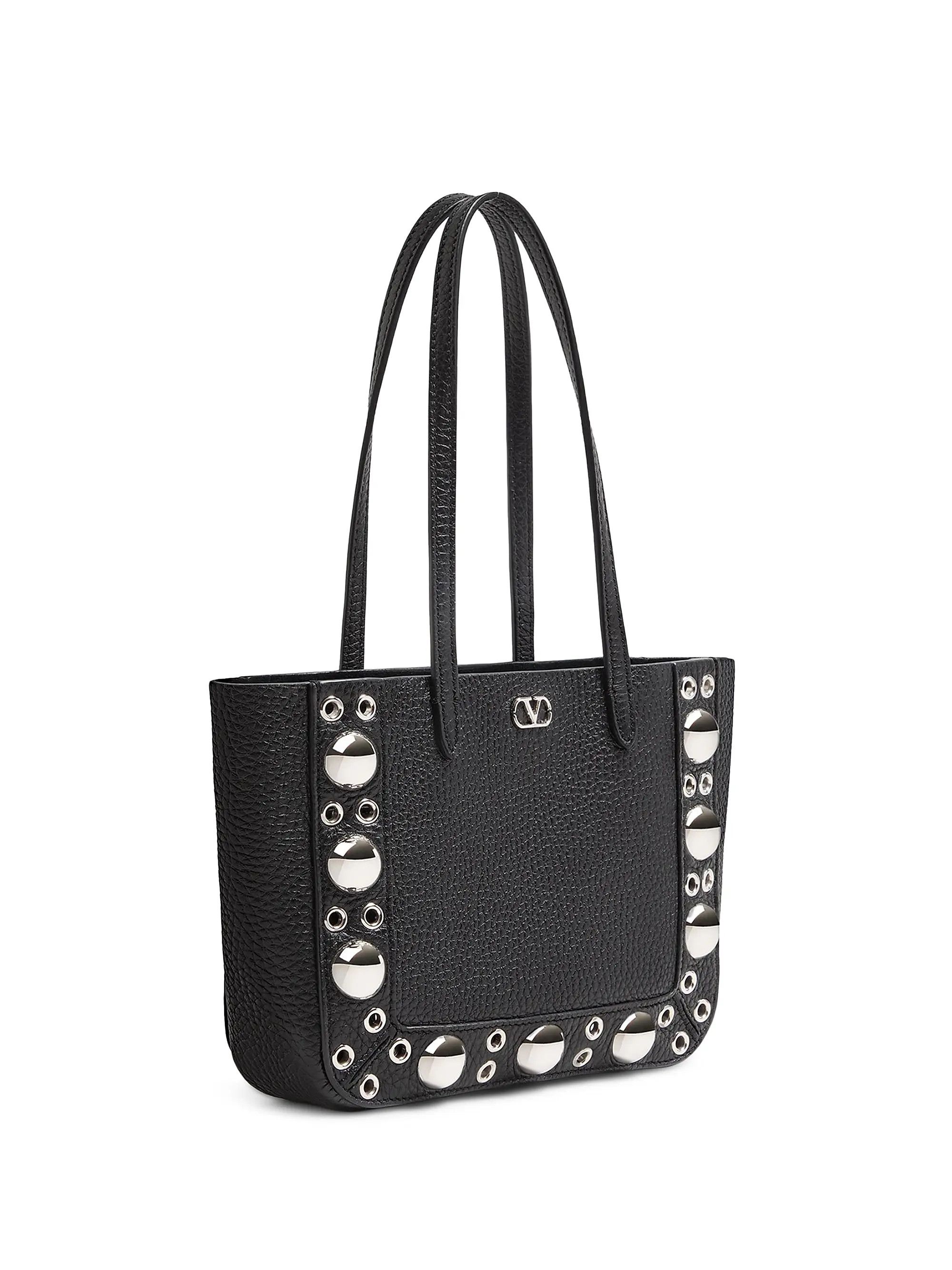 Valentino os11x0126 Size: OS / Nellcôte Mini Shopping Bag in Black Size ONE SIZE - 4 Thumbnail