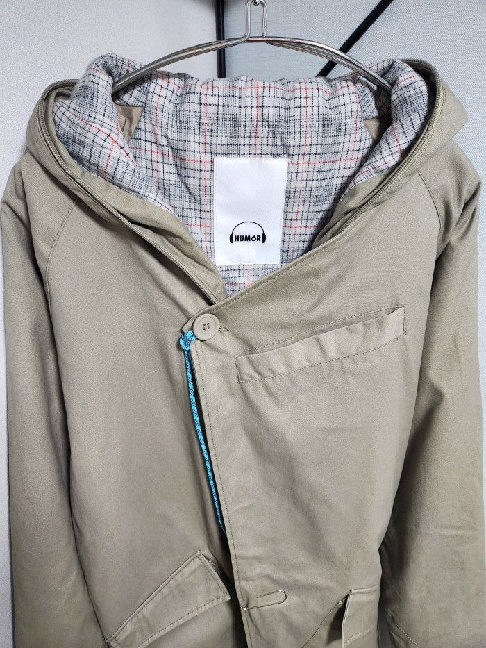 Other Humor 휴머 NAPO 비대칭 디테일 파카 Size US S / EU 44-46 / 1 - 5 Thumbnail