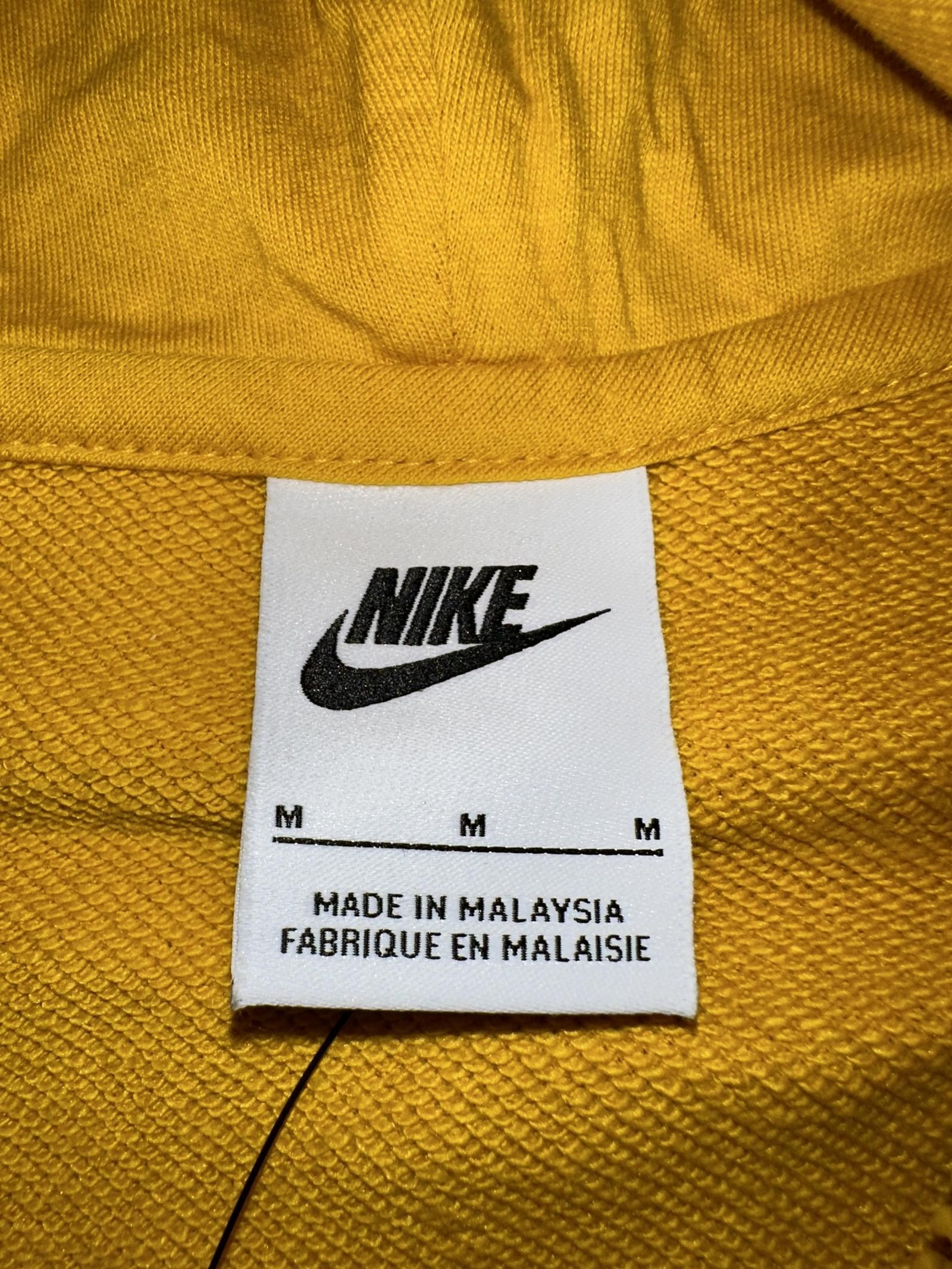Nike Air Big Kids (Girl’s) French Terry Full-Zip Yellow Hoodie Sample