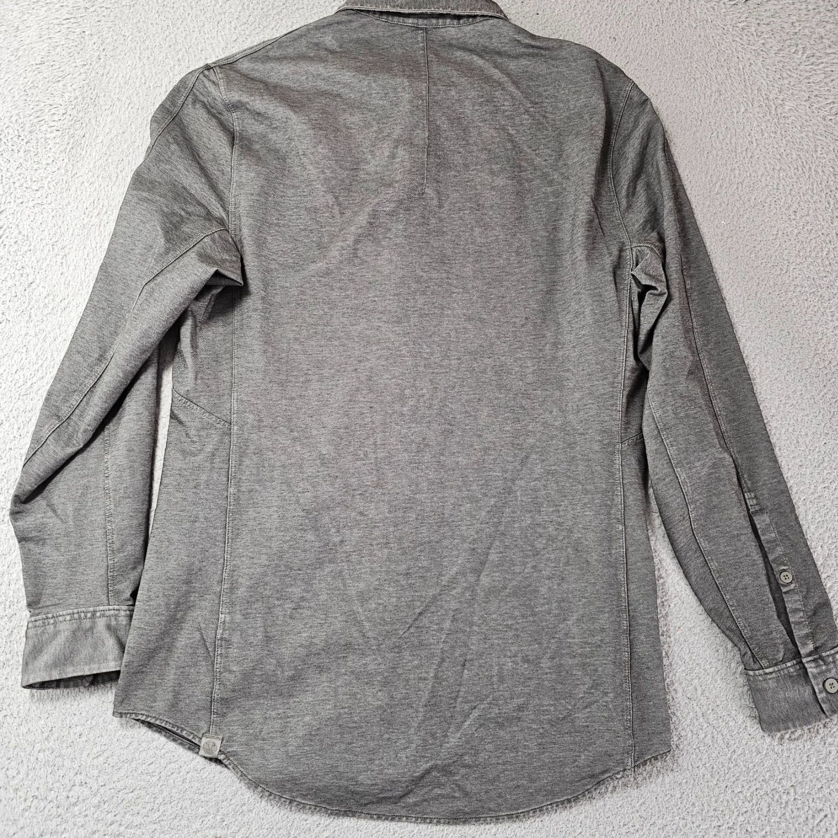 Lululemon Lululemon Shirt Mens Small Grey Woven Live In Practice Long Sleeve Button Up Size US S / EU 44-46 / 1 - 6 Thumbnail