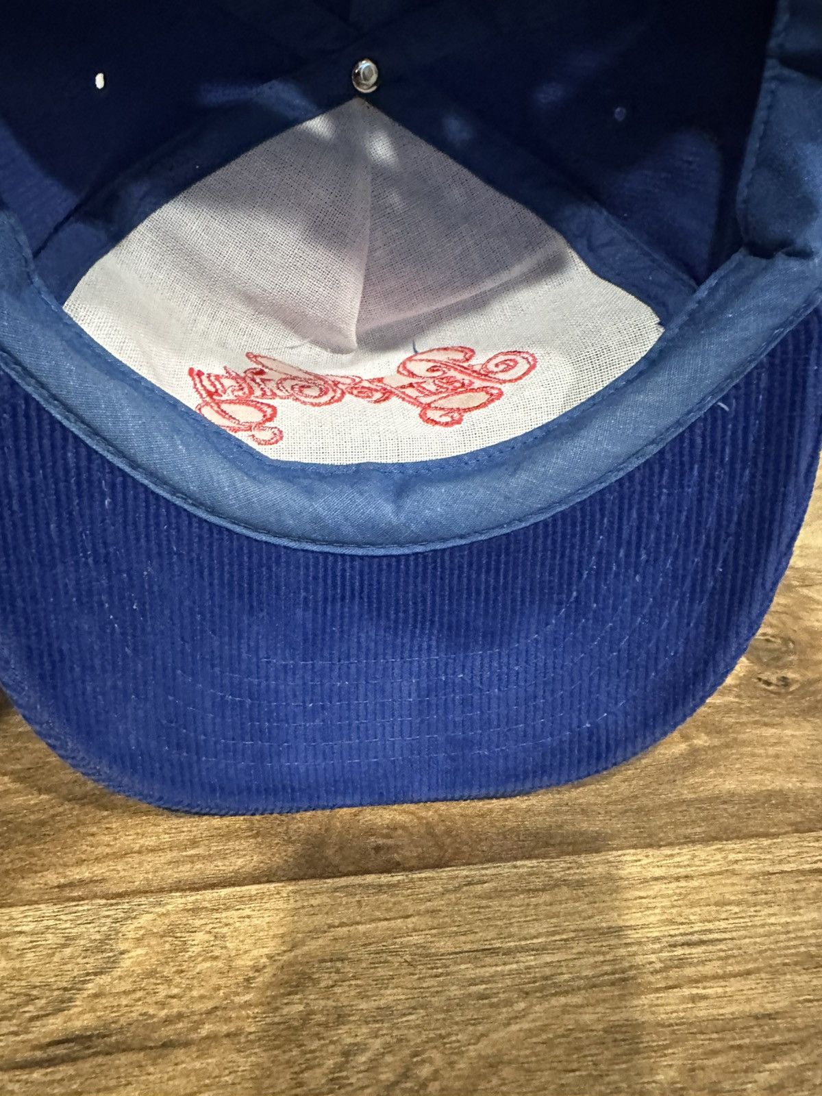 Vintage Vintage Park City Corduroy Embroidered Script Snapback Size ONE SIZE - 7 Thumbnail
