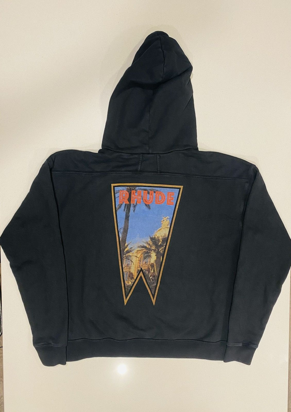 Palm Angels RHUDE Stamp Hoodie Size US L / EU 52-54 / 3 - 2 Thumbnail