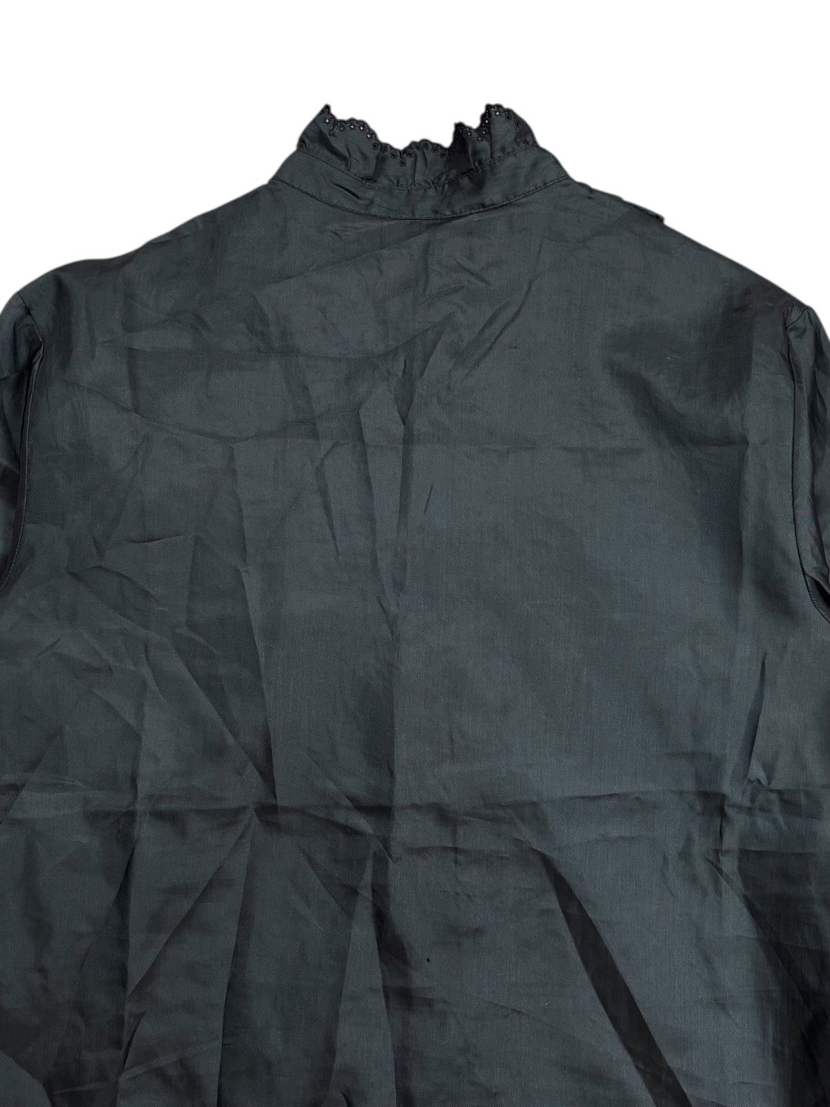 Yasuyuki Ishii 2000s Madeline Katakura - Ruffle Button Shirt Size US M / EU 48-50 / 2 - 5 Thumbnail