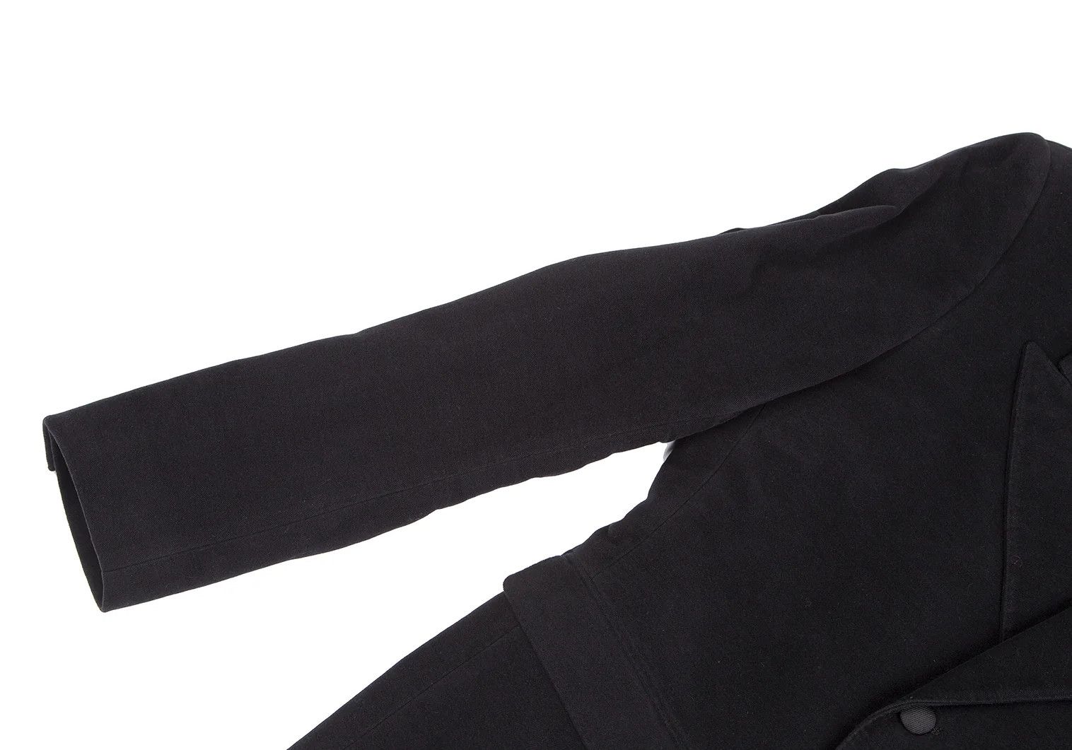 Dolce & Gabbana Cotton Peach Skin Peak Lapel Jacket in Black Size 50 Size US M / EU 48-50 / 2 - 5 Thumbnail