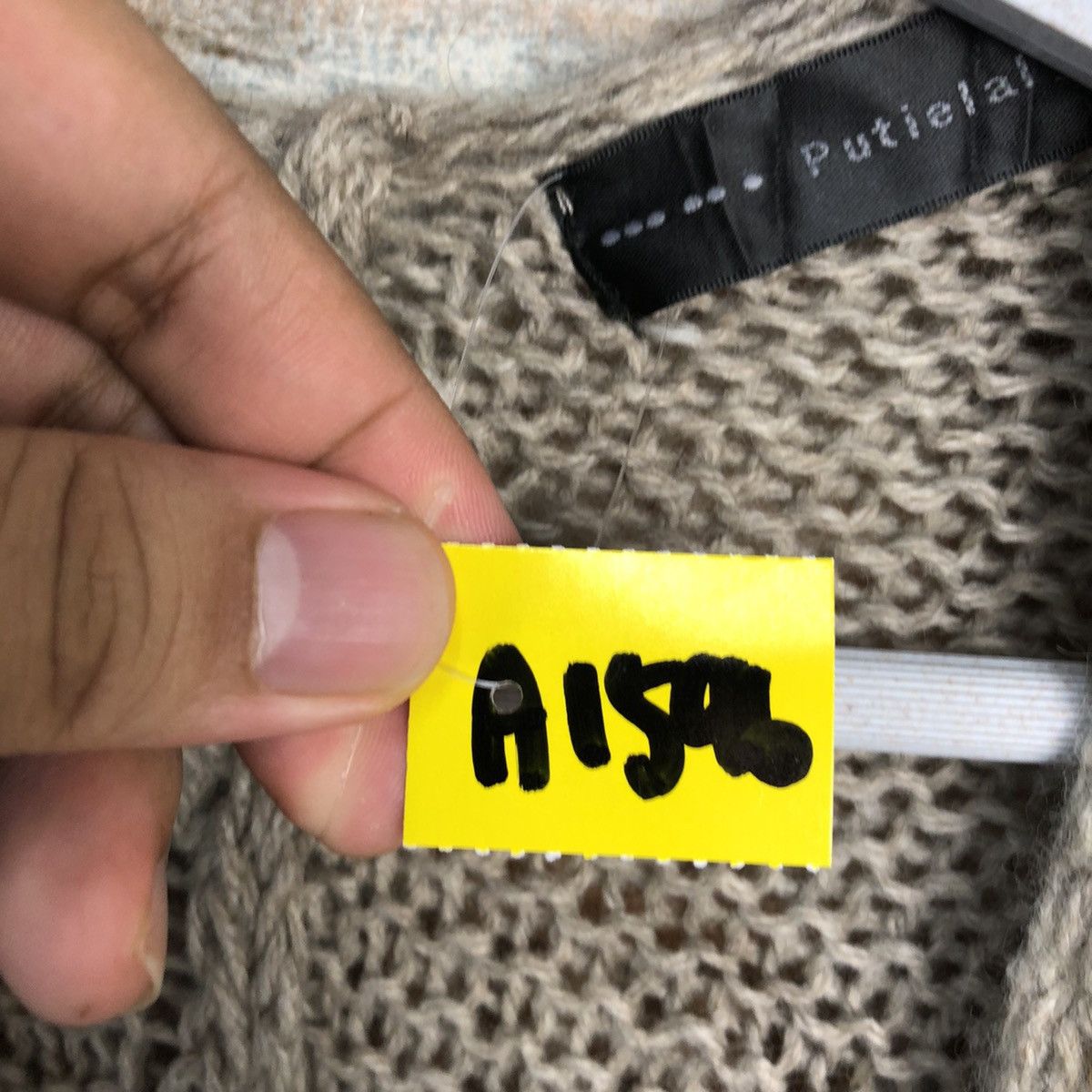 Japanese Brand Putielal Brown Cardigan Knitwear #A1596 Size M / US 6-8 / IT 42-44 - 9 Thumbnail