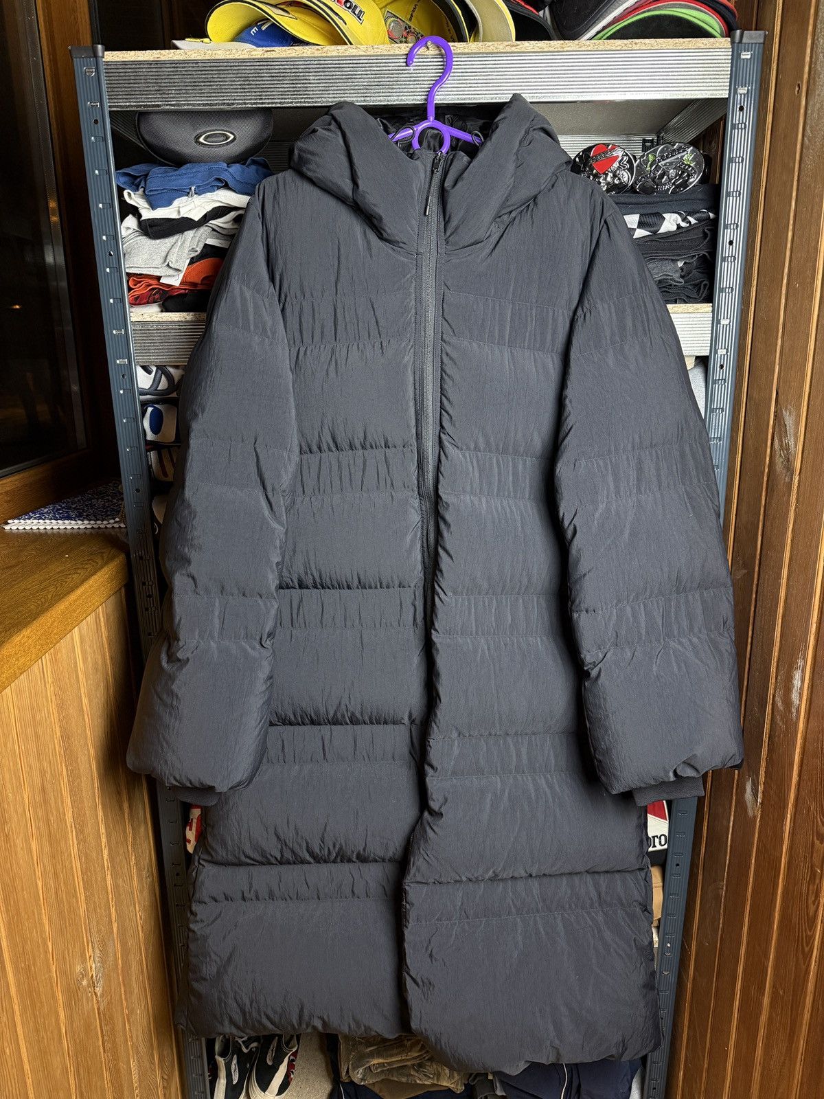 Adidas Y-3 Hooded Down Puffer Jacket Classic Size L / US 10 / IT 46 - 1 Thumbnail