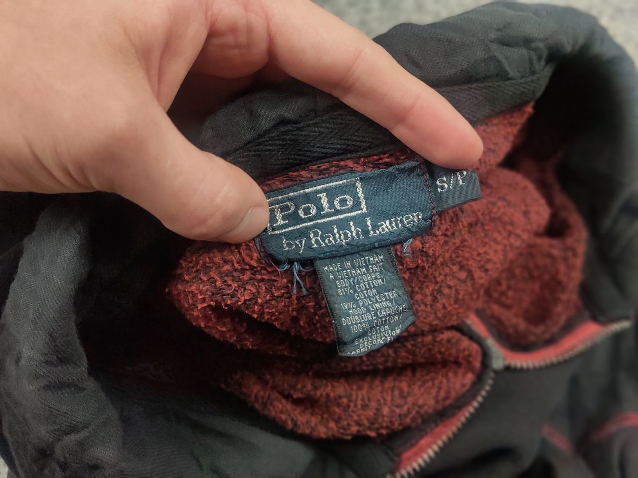 Polo Ralph Lauren Rare Vintage 90's Polo Ralph Lauren Faded Zip Hoodie Y2K Size US S / EU 44-46 / 1 - 16 Thumbnail