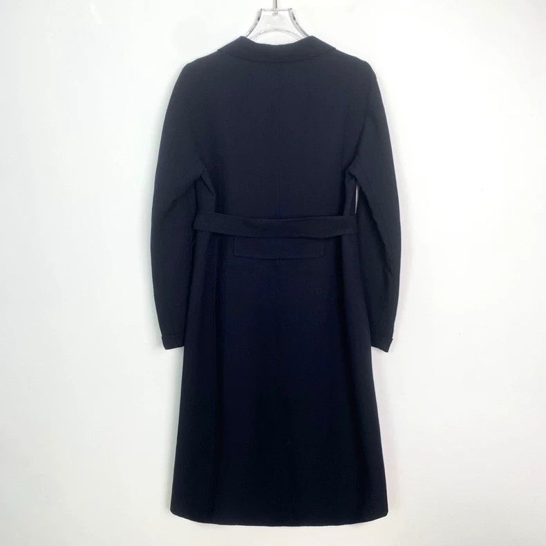Max Mara Max Mara Lapel Belted Bathrobe Wool Coat Size M / US 6-8 / IT 42-44 - 2 Thumbnail