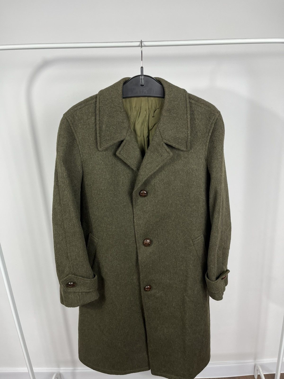 Other Vintage Tyrolean Loden Wool Coat Green Austrian Alpine Size US M / EU 48-50 / 2 - 2 Thumbnail
