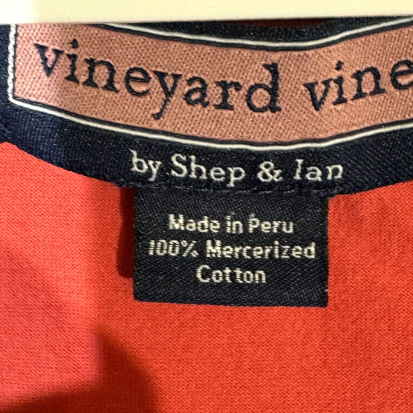 Vineyard Vines VINEYARD VINES Polo Shirt XL Pink 100% Cotton Short Sleeve Embroidered Whale Logo Size US XL / EU 56 / 4 - 6 Thumbnail