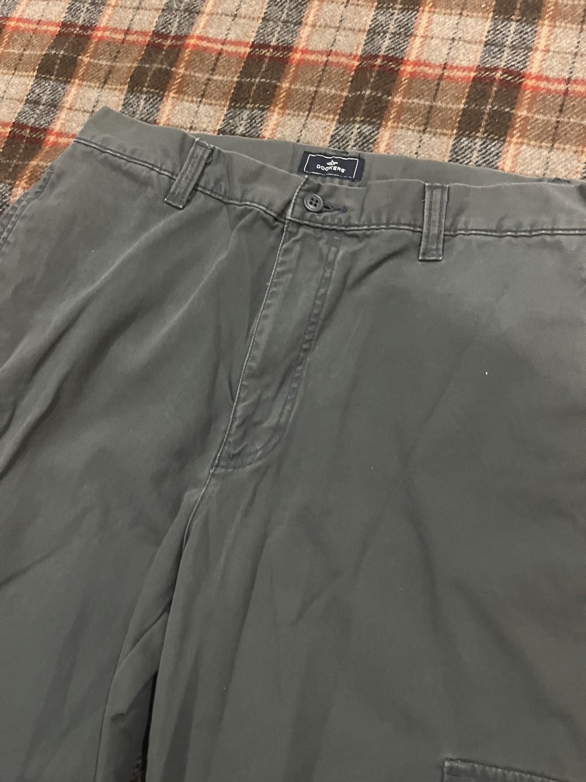 Dockers × JNCO × Vintage Vintage 90’s 2000’s wide leg cargo Pants 32 x 28 Size 32" / US 10 / IT 46 - 3 Thumbnail