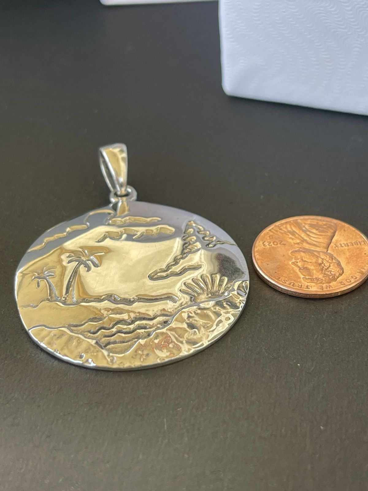 Vintage Vintage sterling silver pendant Size ONE SIZE - 10 Thumbnail