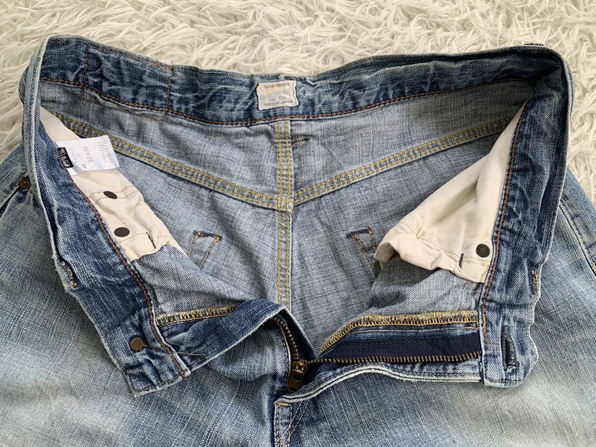 Edwin Vintage Edwin 505Z Selfedge Denim Pant Made in Japan Size US 35 - 17 Thumbnail