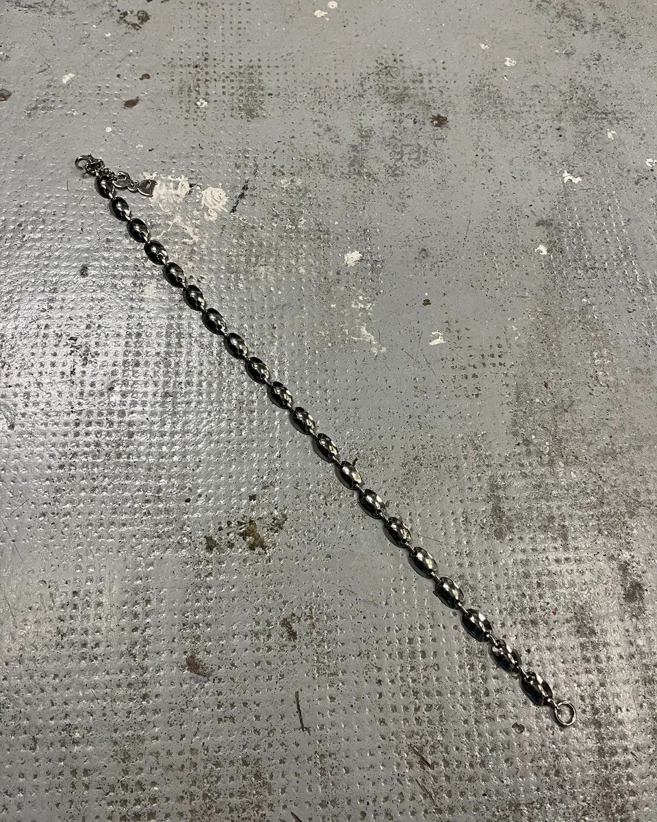 Dolce & Gabbana Dolce & Gabbana Grey Steel Cuban Link Necklace Size ONE SIZE - 3 Thumbnail