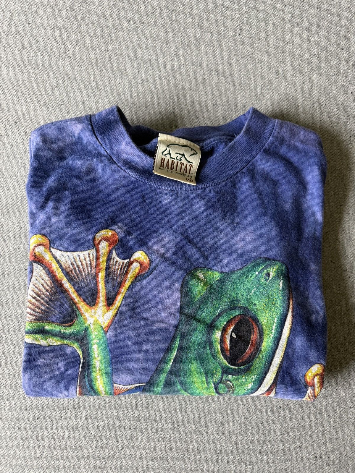 Cabelas Vintage Cabela’s Tie Dye Frog Tee Size US M / EU 48-50 / 2 - 4 Thumbnail