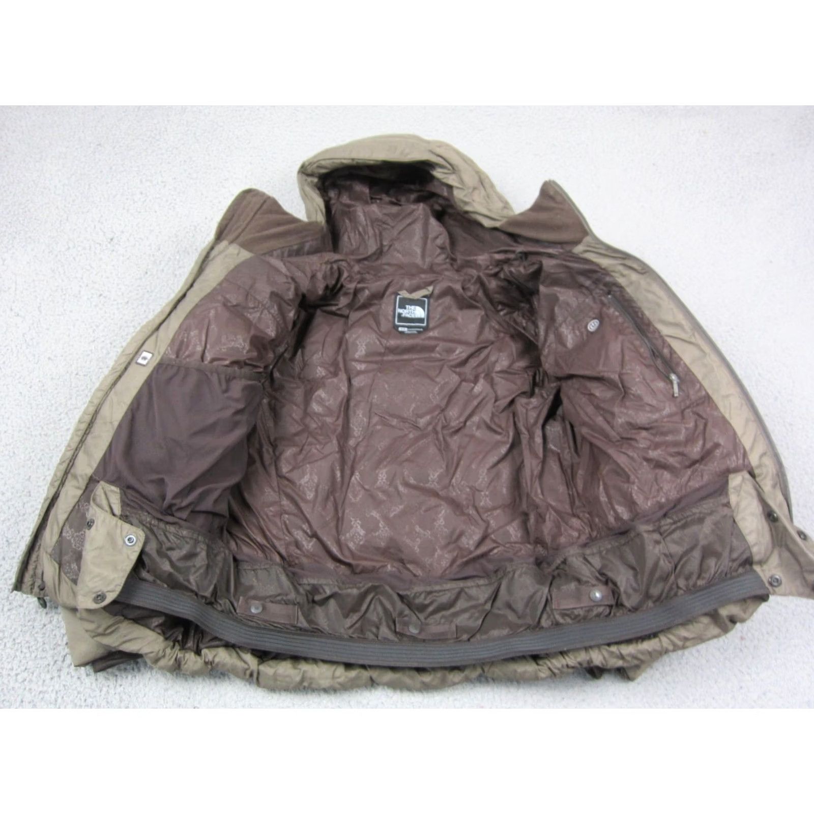 The North Face The North Face Jacket Womens M Green 600 Goose Down Puffer Hooded Outdoor Full Zip Pockets Solid Windproof Fall Winter Spring Regular Down Womens Size M / US 6-8 / IT 42-44 - 6 Thumbnail