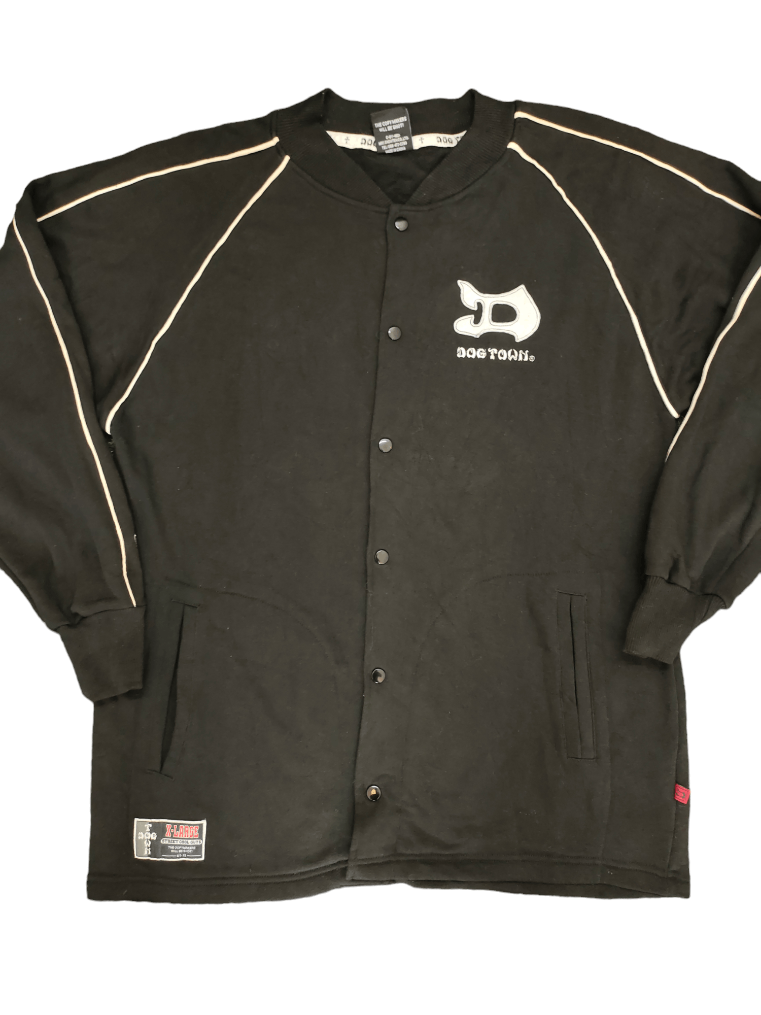 Dogtown Vintage Y2k Dogtown 'The Street Cool Guys' Button Sweater Size US XL / EU 56 / 4 - 10 Thumbnail