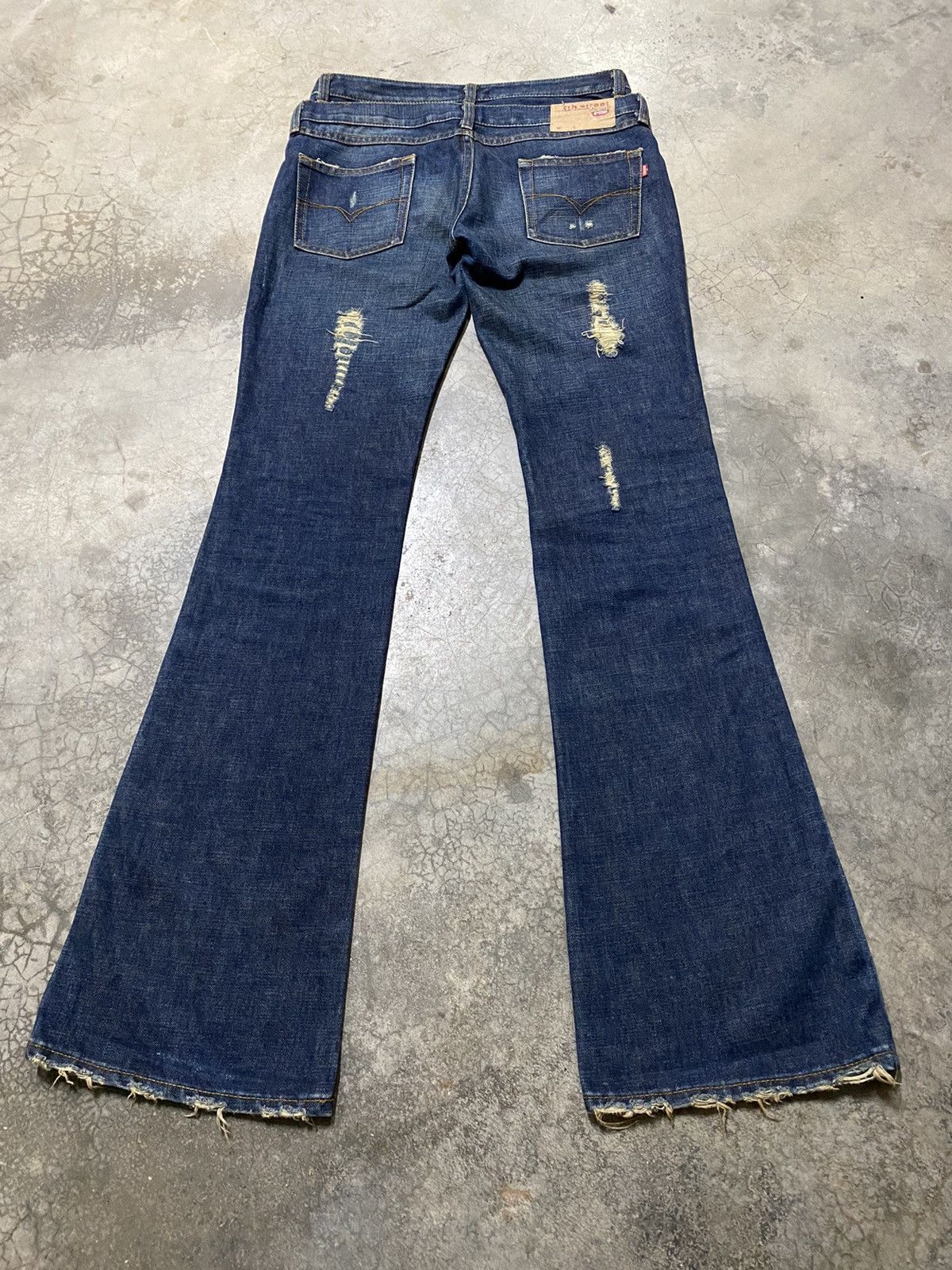 Hysteric Glamour × If Six Was Nine × PPFM Flare Jeans Japanese 5th Street Double Waist Like PPFM Punk Size US 30 / EU 46 - 9 Thumbnail