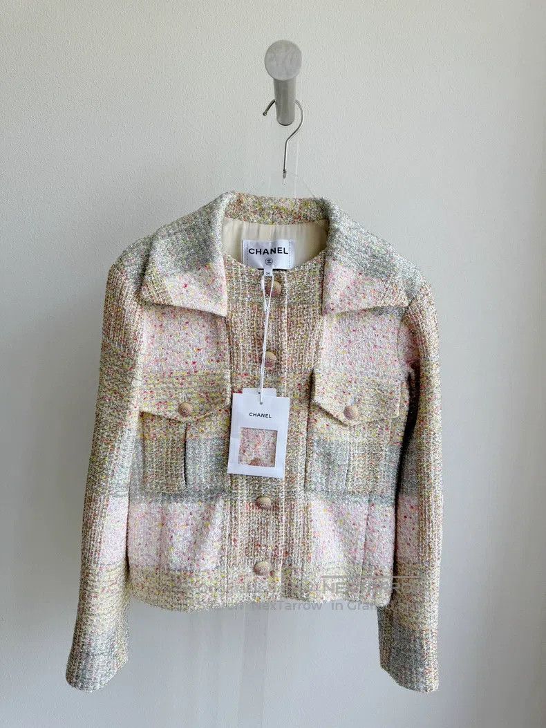 Other Chanel 24C heavy industry coloured metal wire sequin braid Size XXS / US 00 / IT 34 - 3 Thumbnail