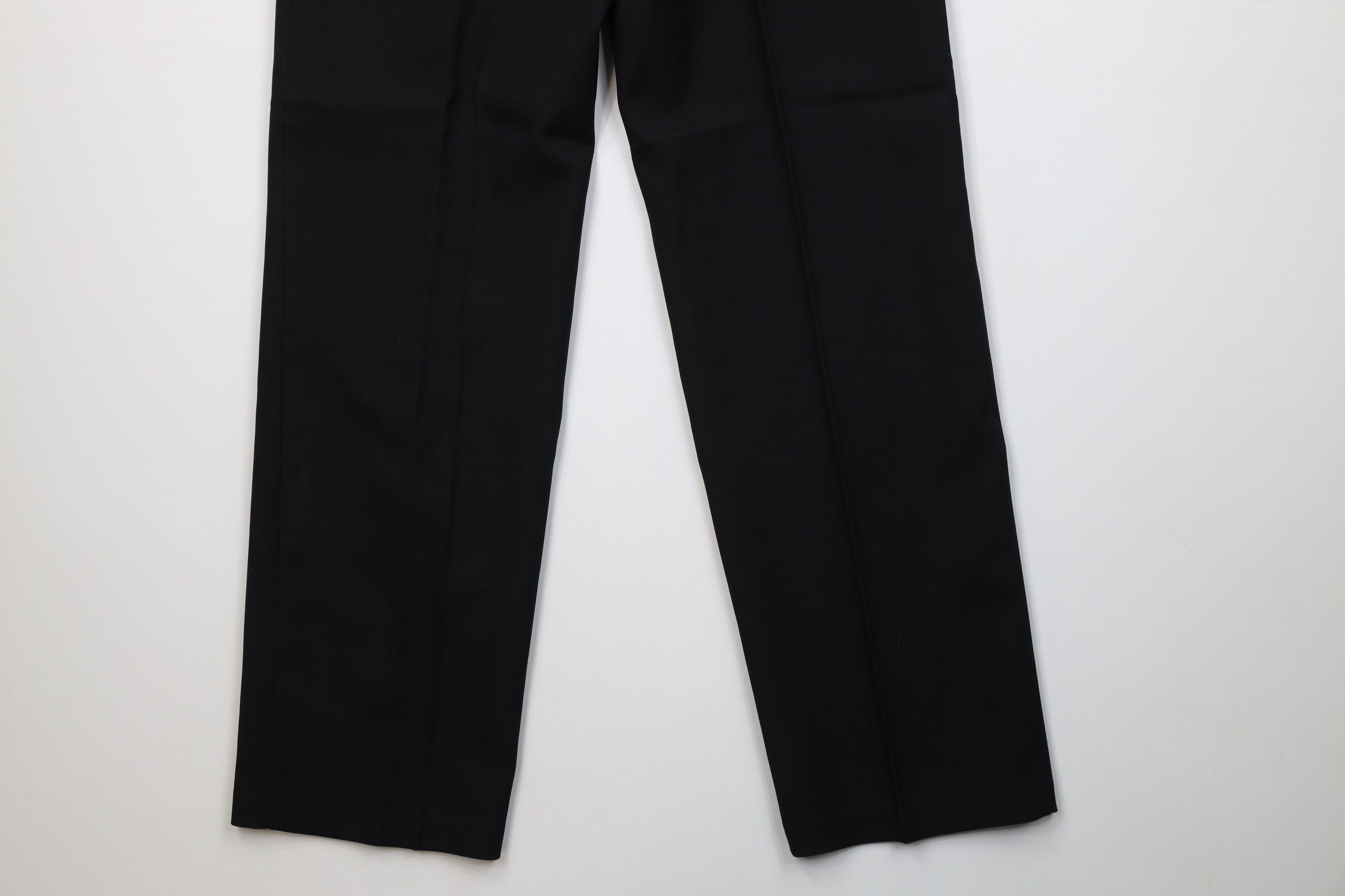 Levi's Vintage 70s 80s Levis Knit Flared Wide Leg Pants Black USA Size 36" / US 14 / IT 50 - 13 Thumbnail