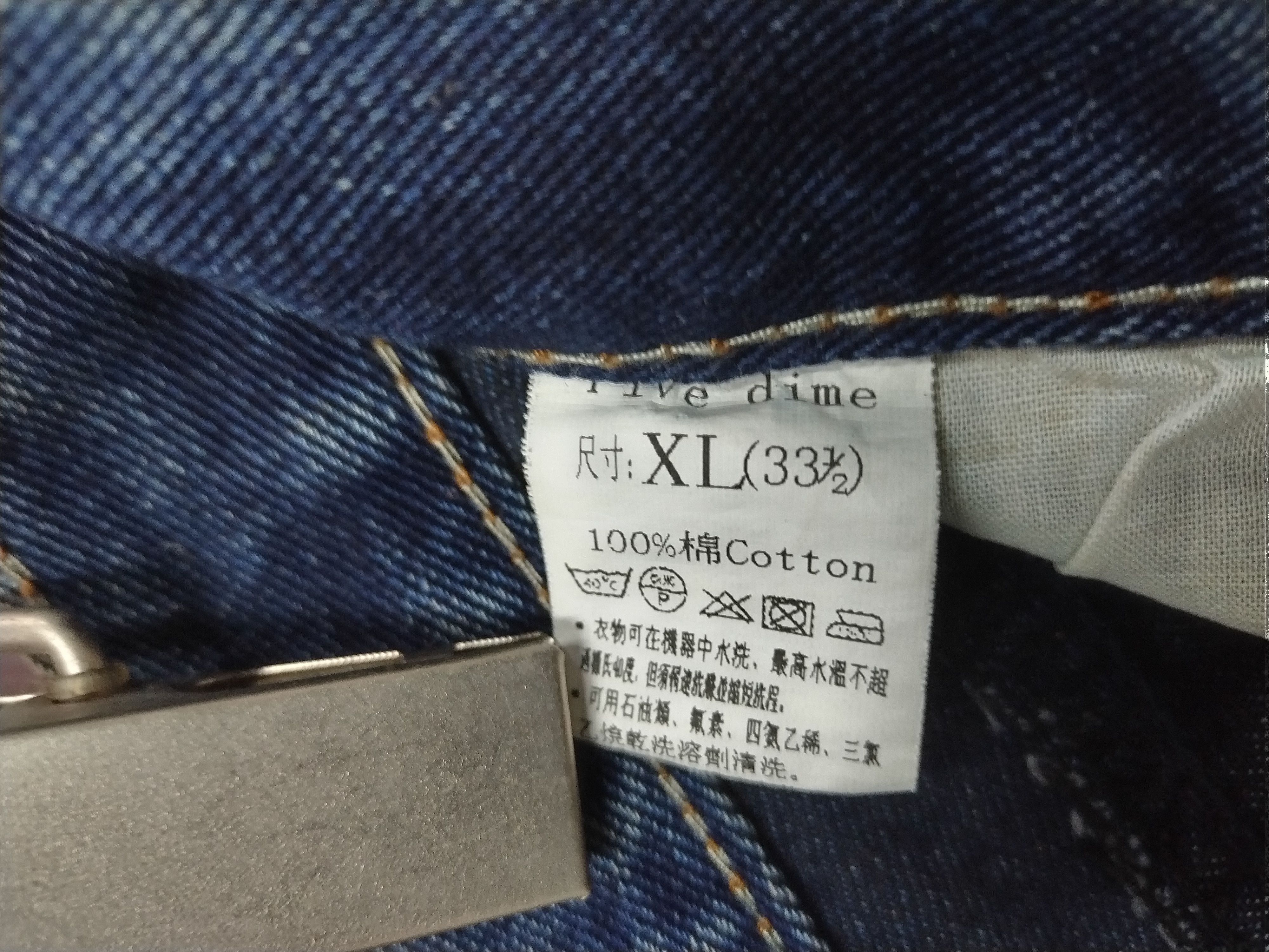 Seditionaries Crazy acid wash jeans Punk Goth Distressed Five Dime Jeans Size US 30 / EU 46 - 16 Thumbnail