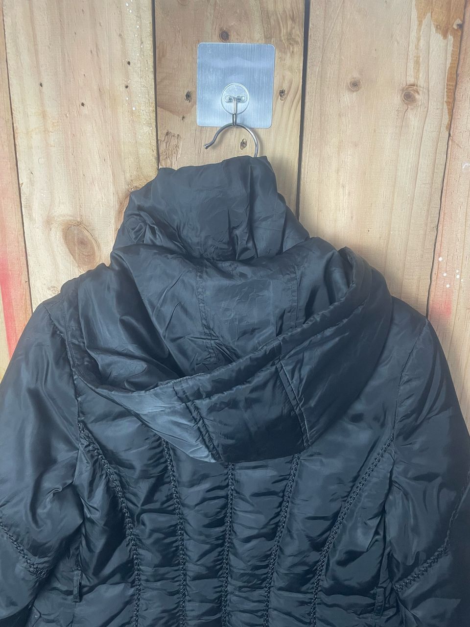 Balmain × Vintage Vintage Balmain Down Jacket Hoodie Size L / US 10 / IT 46 - 24 Thumbnail