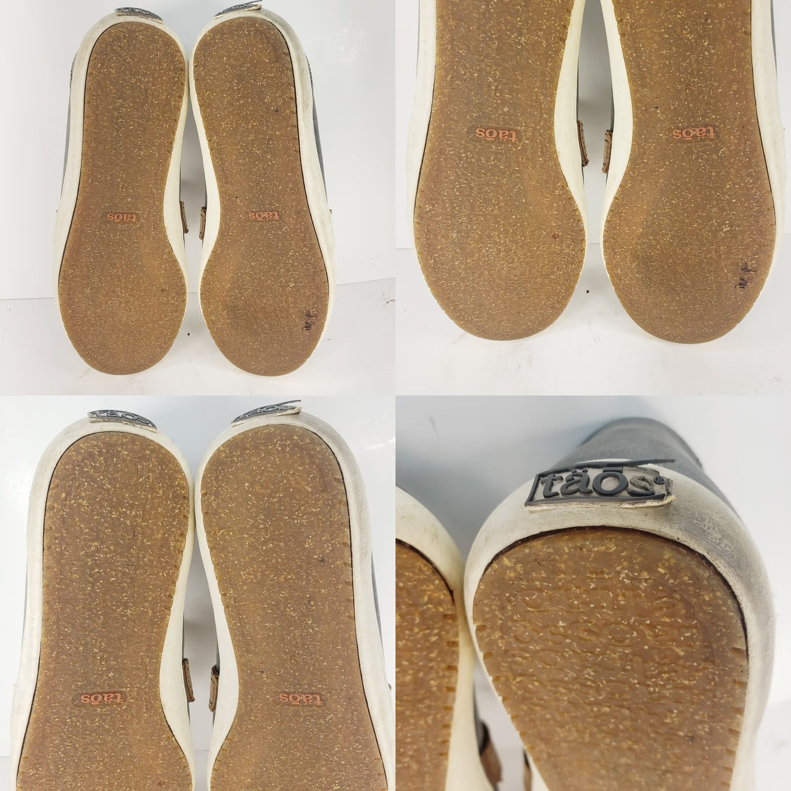 Taos Taos Upward Leather Loafer Women Size 9 Navy Beige Brown Activewear Flat Shoes Size US 9 / IT 39 - 9 Thumbnail