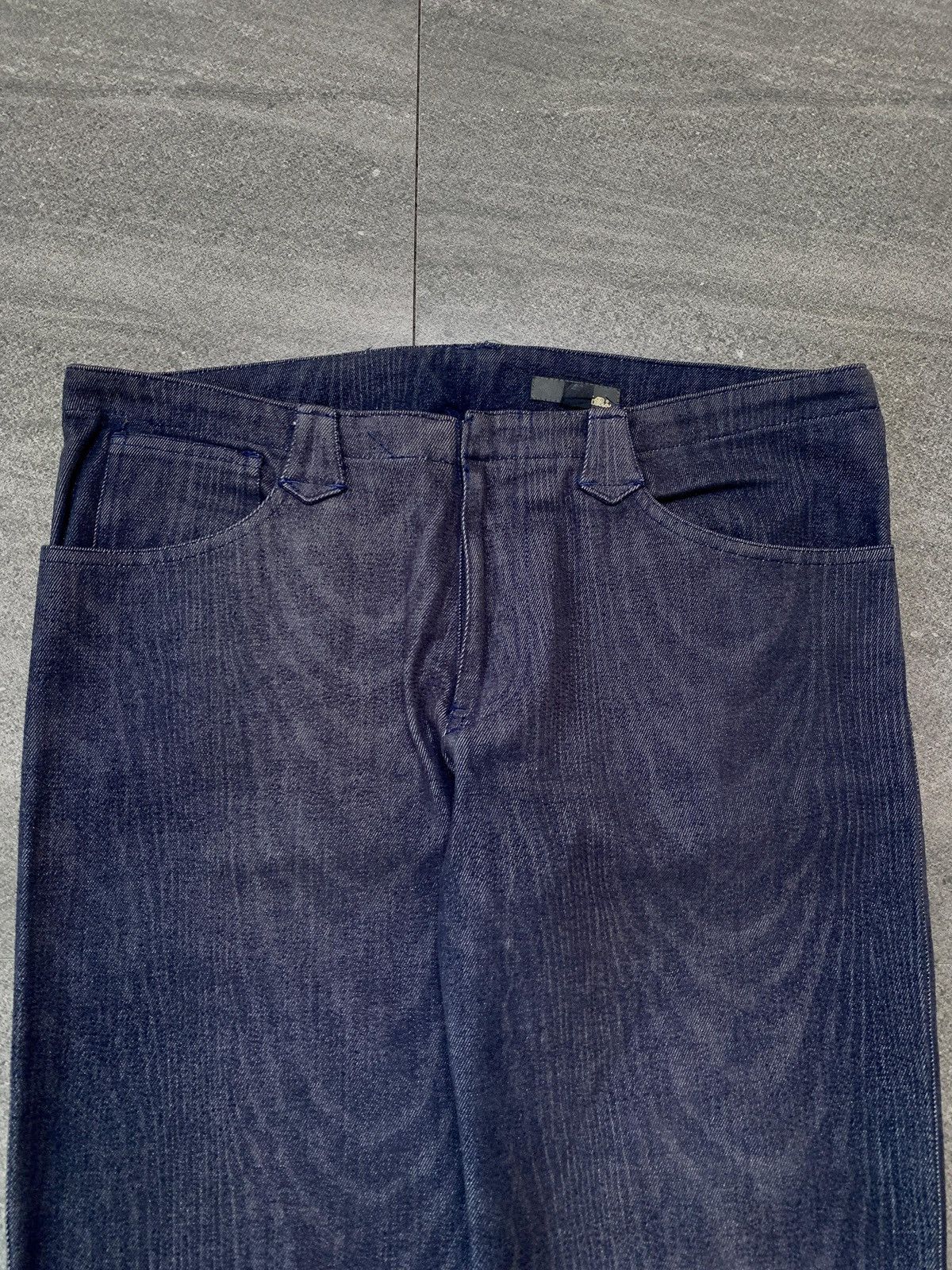 Lad Musician FREE TAX! F/W 2001 Wood Printed Flared Pants - 32 Size US 32 / EU 48 - 3 Thumbnail
