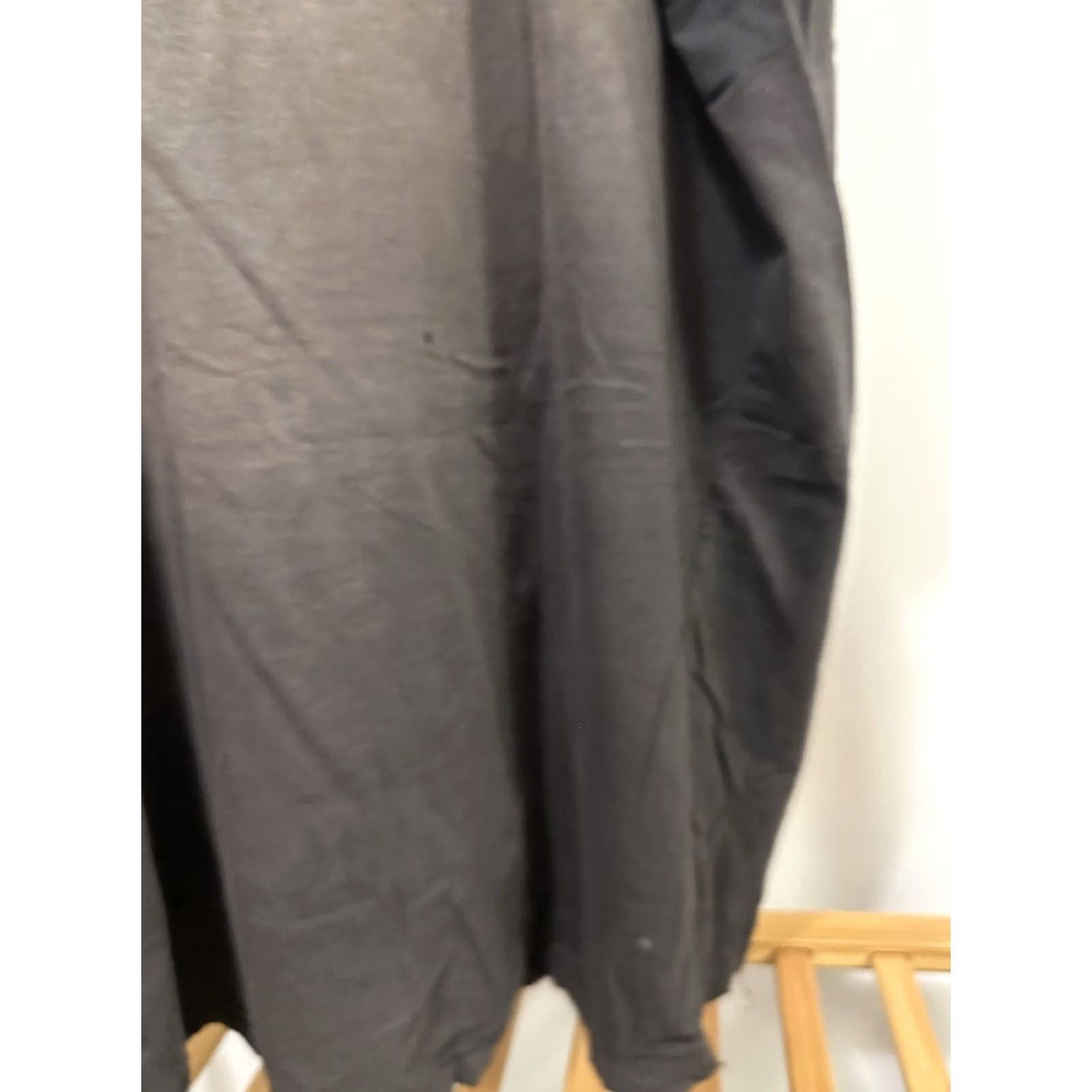 Vintage KING SIZE T-Shirt Men 4XL Black Grunge Workwear Distressed Worn VTG Gradient Sun Faded WIP Confidently Size US XXL / EU 58 / 5 - 7 Thumbnail