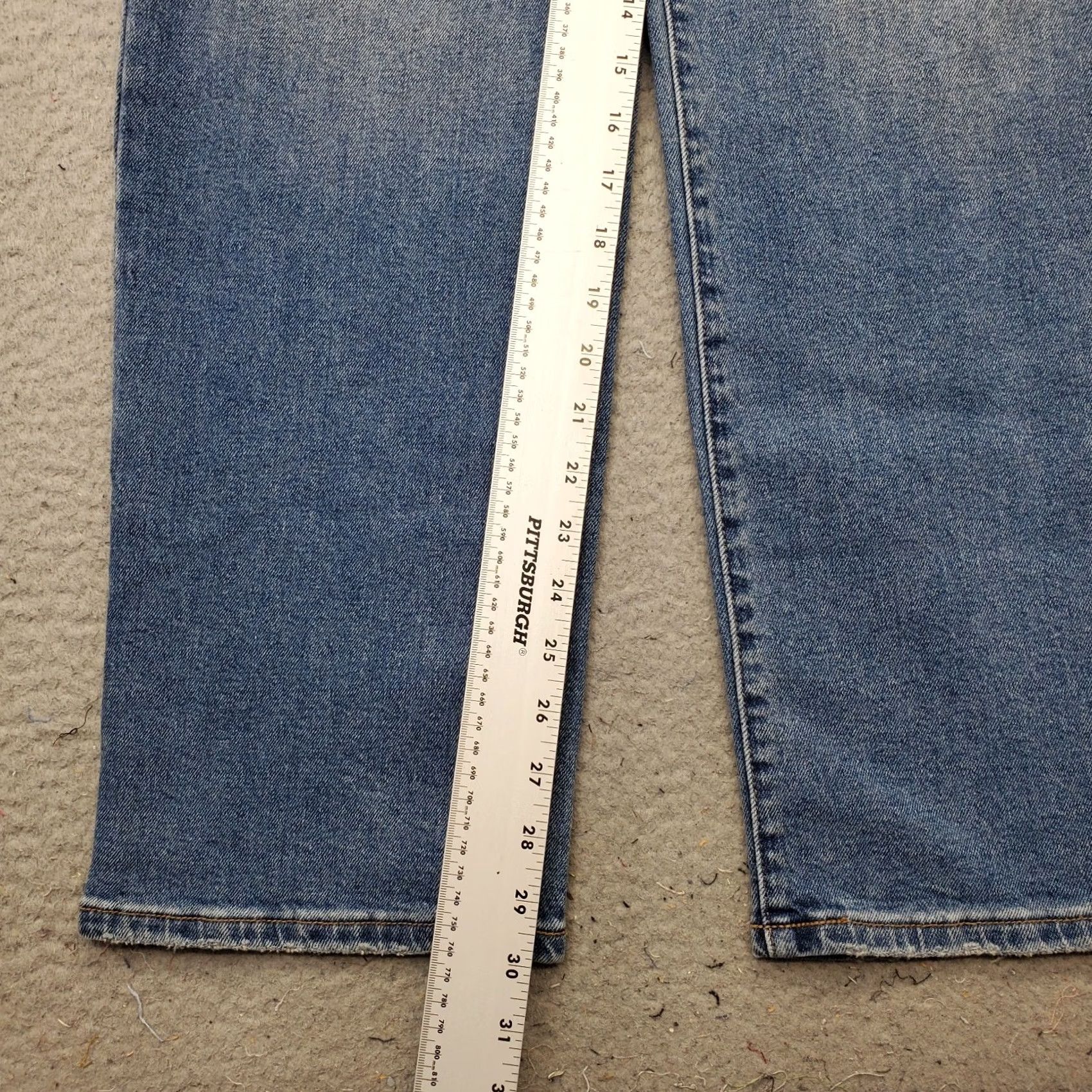 Gloria Vanderbilt Gloria Vanderbilt Jeans Womens 6 Blue Denim Medium Wash Stretch Straight Leg Jeans Size 28" / US 6 / IT 42 - 5 Thumbnail