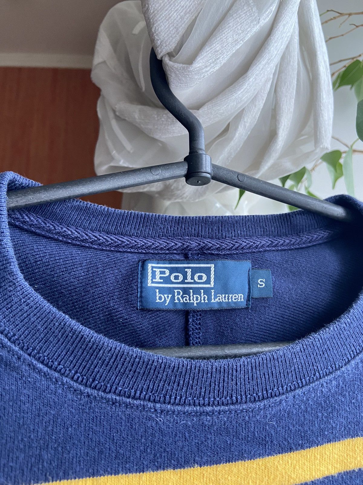 Polo Ralph Lauren 00s Polo Ralph Lauren Sweatshirt Stripped Rugby Size US S / EU 44-46 / 1 - 2 Thumbnail