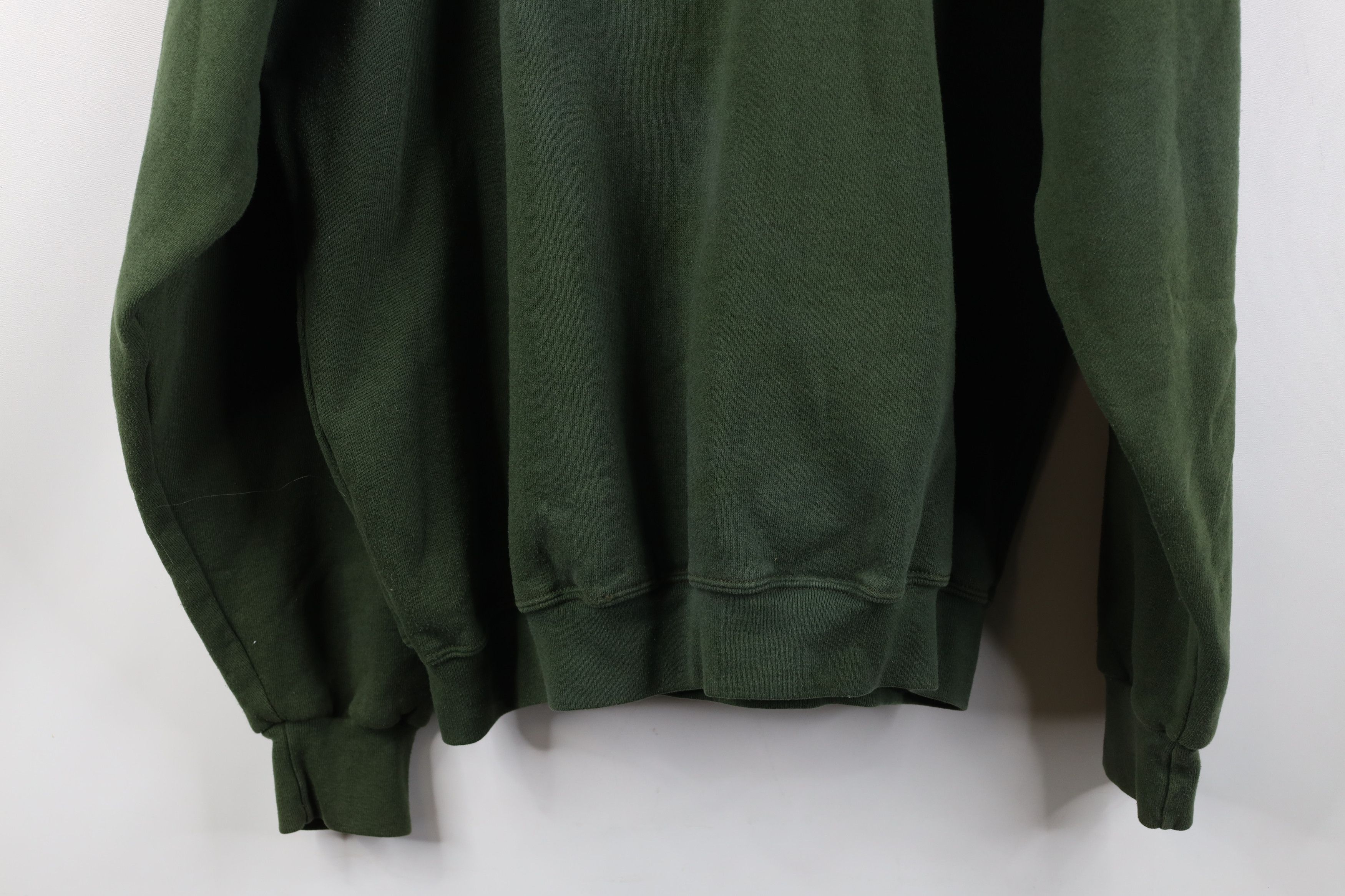 Vintage Vintage 90s Streetwear 1/4 Half Zip Pullover Sweatshirt Size US XL / EU 56 / 4 - 15 Thumbnail