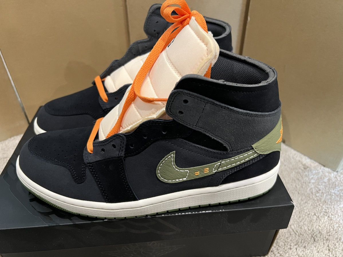 Jordan Brand × Nike Air Jordan 1 Mid SE Craft Size US 10.5 / EU 43-44 - 2 Thumbnail