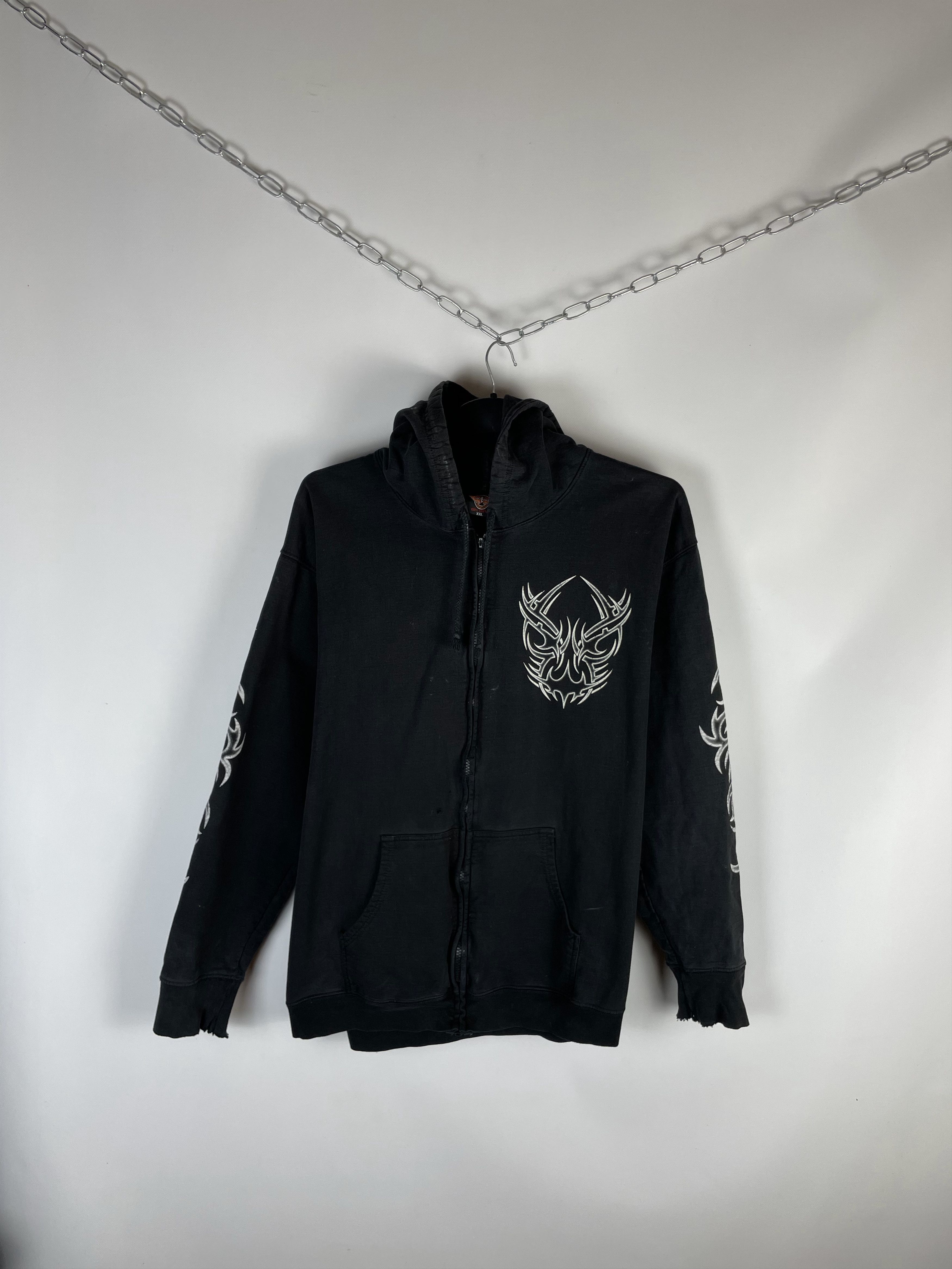 Band Tees Vintage Rock Zip Hoodie Y2K Size US XXL / EU 58 / 5 - 1 Thumbnail