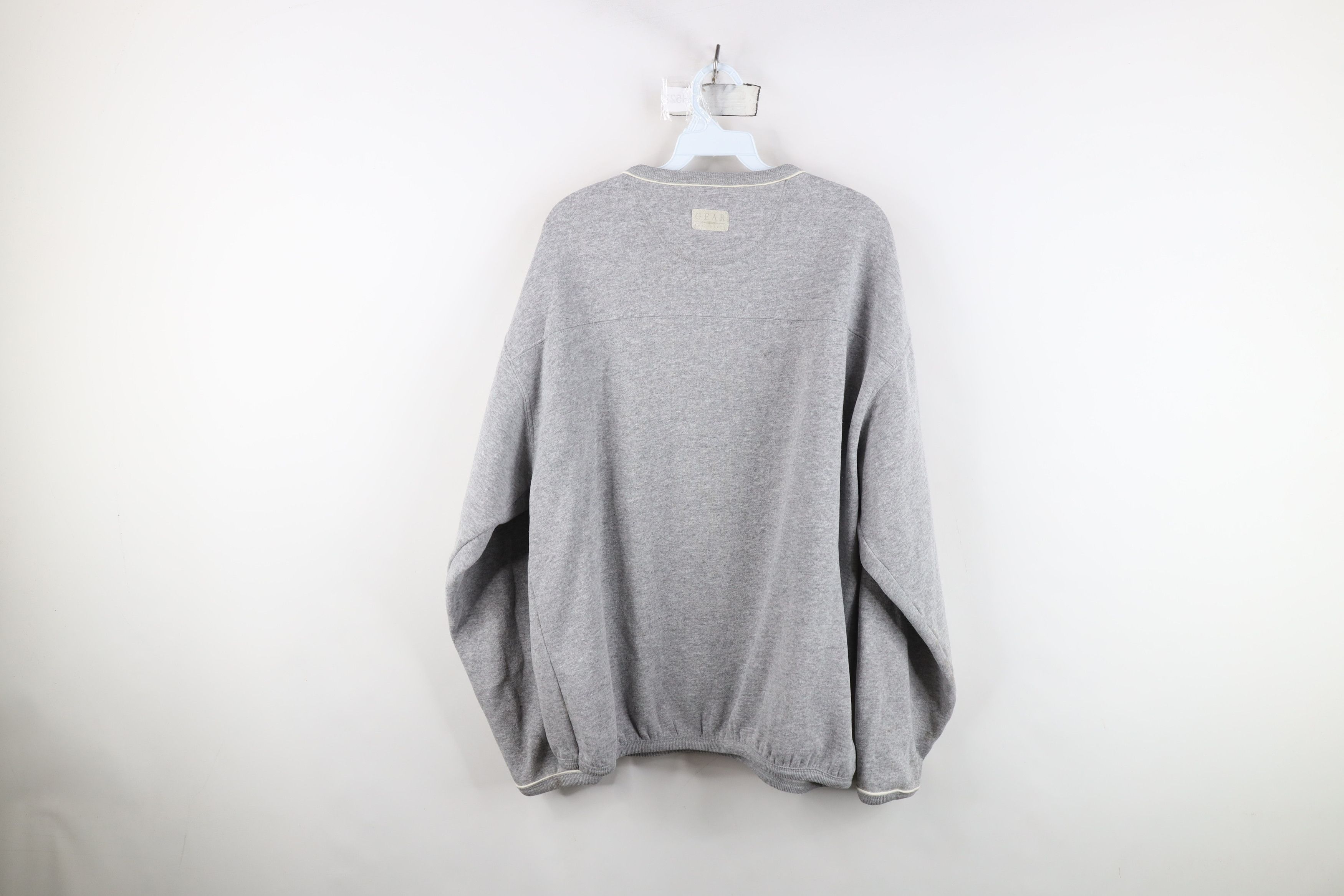 Vintage Vintage 90s Spell Out Notre Dame University Sweatshirt Gray Size US L / EU 52-54 / 3 - 13 Thumbnail