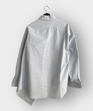 Doublet ACHIVAL! FW23 Doublet Runway Half Loose Stripe Shirt Size US XL / EU 56 / 4 - 3 Thumbnail