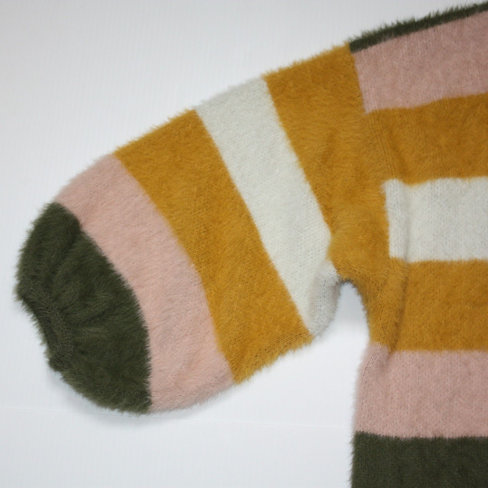 Anthropologie Cozy Striped Duster Kimono Cardigan Sweater in One size OS Size ONE SIZE - 7 Thumbnail