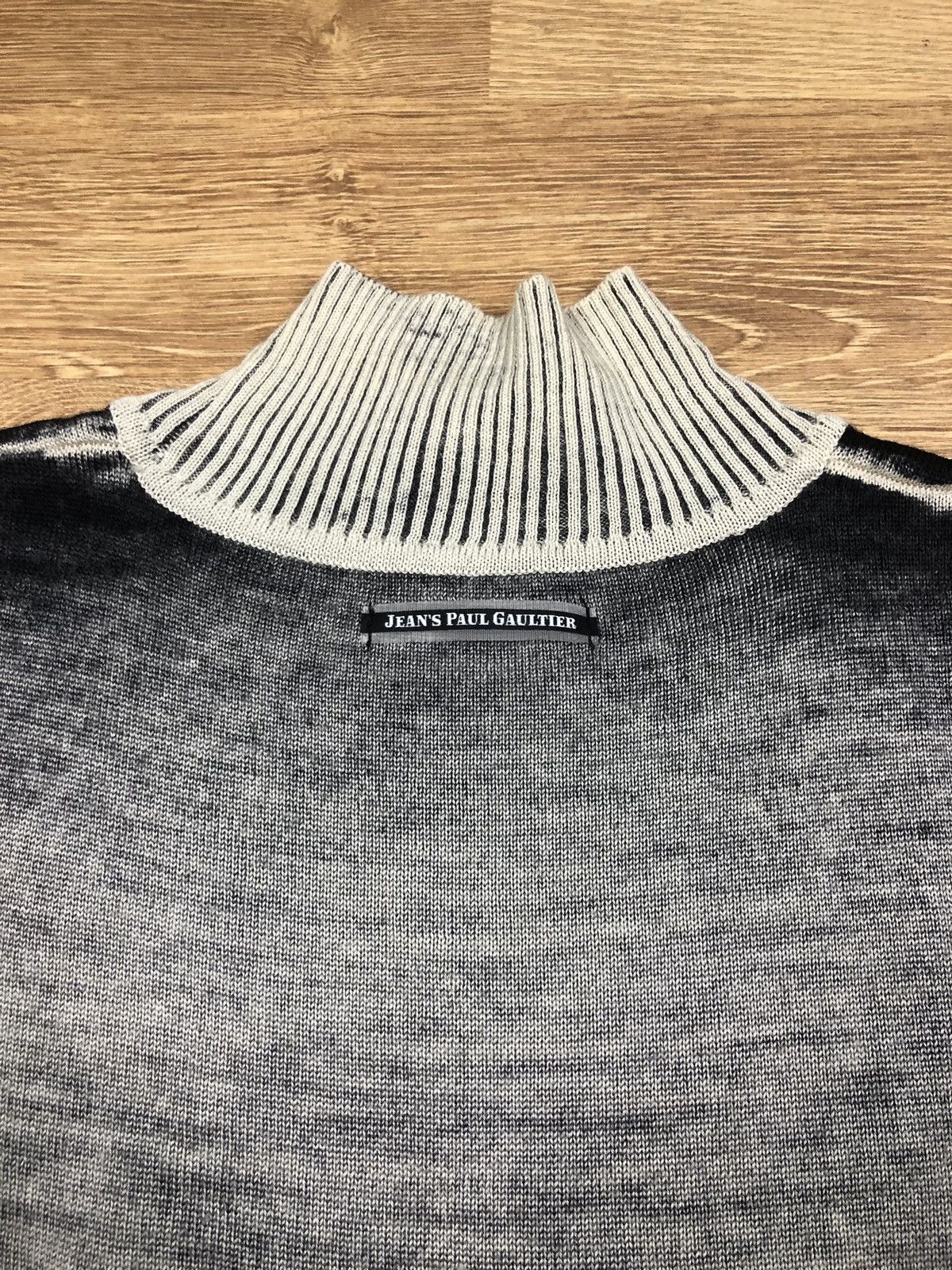 Jean Paul Gaultier × Vintage 2000’s Jean Paul Gaultier Reversible Turtleneck Size M / US 6-8 / IT 42-44 - 7 Thumbnail