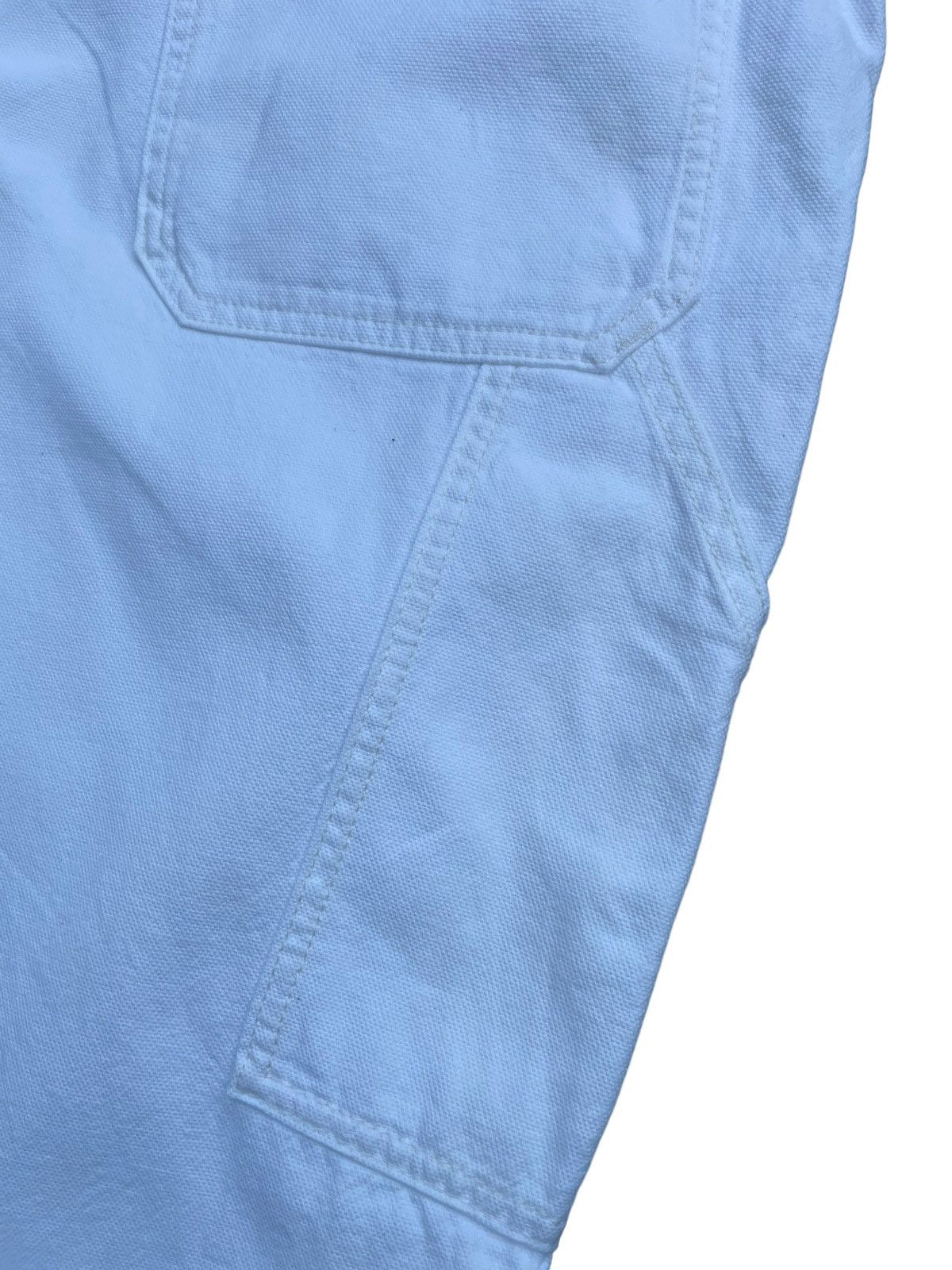 Japanese Brand Uniqlo White Carpenter Denim Size US 40 / EU 56 - 9 Thumbnail