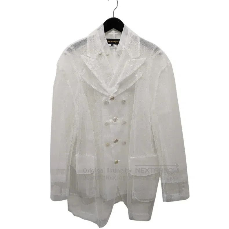 Comme des Garcons Comme Des Garcons Main Line Mesh Layered Jacket Size S / US 4 / IT 40 - 1 Thumbnail