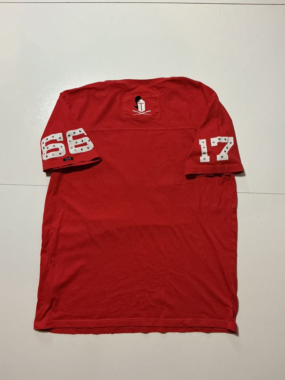 Marc Ecko Marc Ecko Rutgers University Scarlet Knights Y2K T-Shirt Size US XXL / EU 58 / 5 - 2 Thumbnail