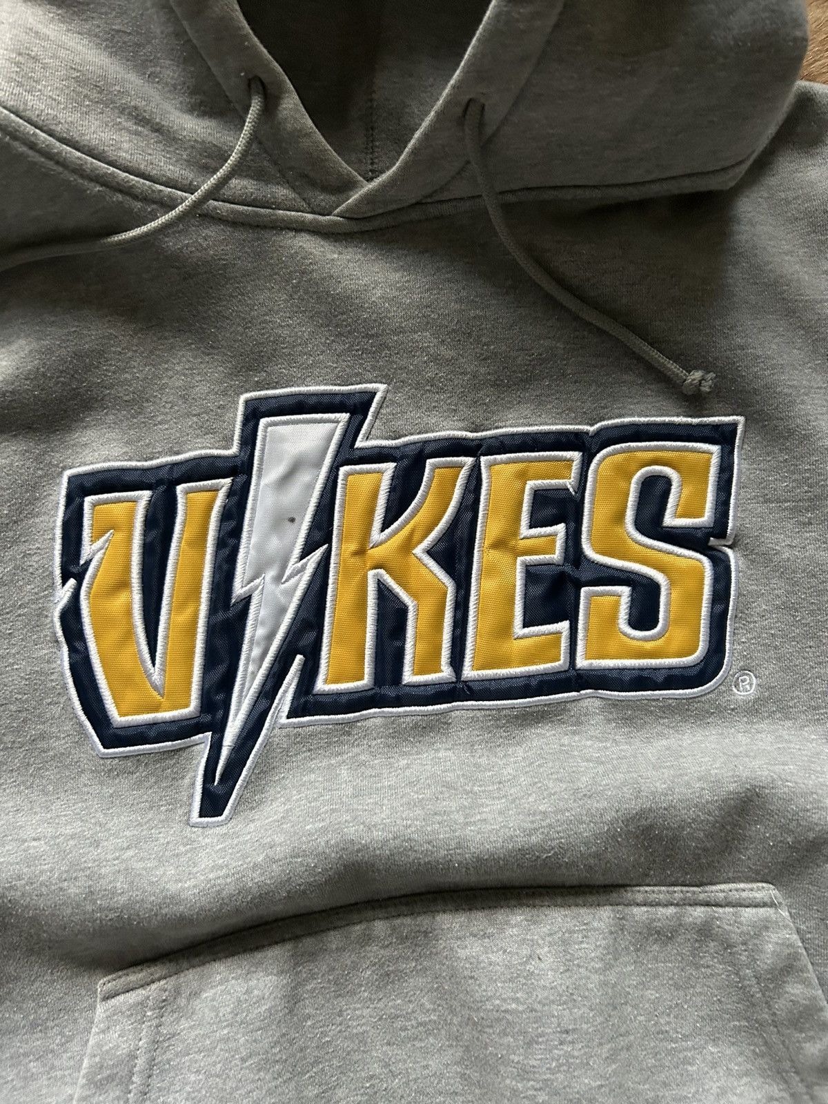 Vintage College university grey hoodie Size US S / EU 44-46 / 1 - 4 Thumbnail