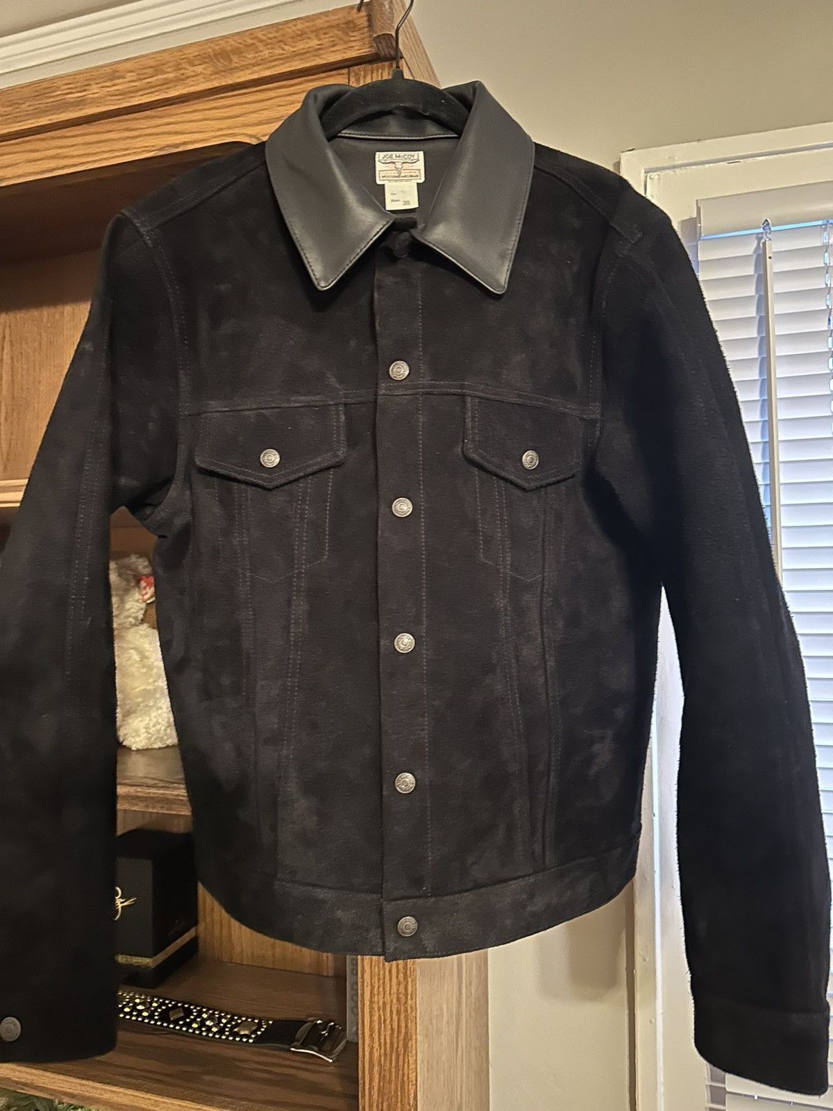 The Real McCoy's Joe McCoy Western Rough Out Leather Jacket Size US M / EU 48-50 / 2 - 1 Thumbnail