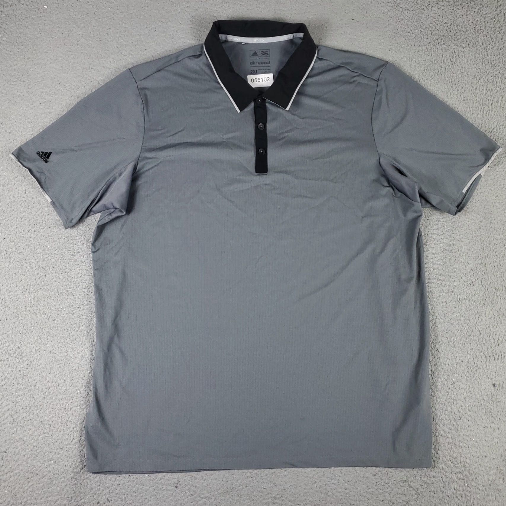 Adidas Adidas Polo Shirt Mens Size 2XL Gray Golf Casual Short Sleeve Polo Shirt Adidas Mens 2XL Gray Short Sleeve Golf Casual Polo Size US XXL / EU 58 / 5 - 2 Thumbnail