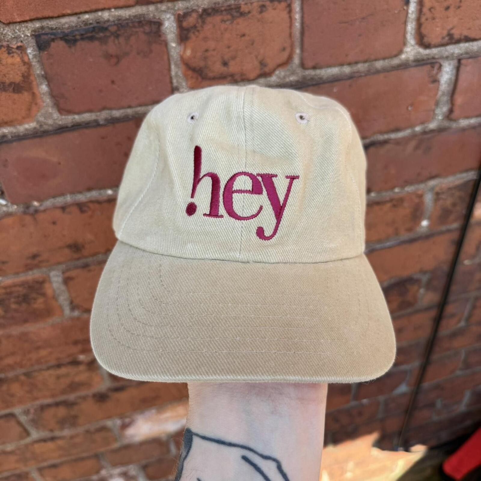 Other Vintage hey inc strap back hat 00s OS Size ONE SIZE - 1 Thumbnail
