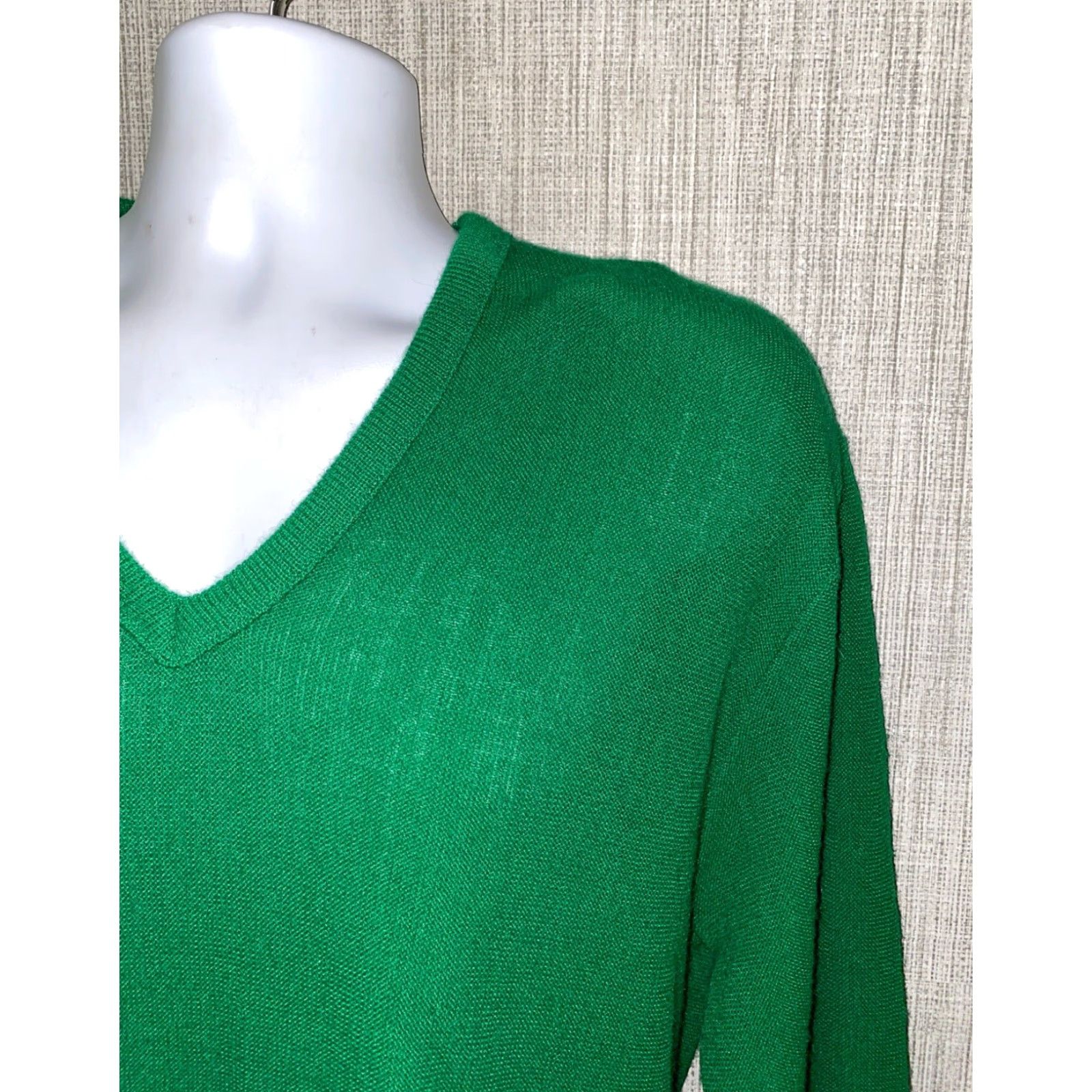 Arrow VINTAGE Arrow Tournament Sweater V-Neck Green XL Mens Size US XL / EU 56 / 4 - 2 Thumbnail